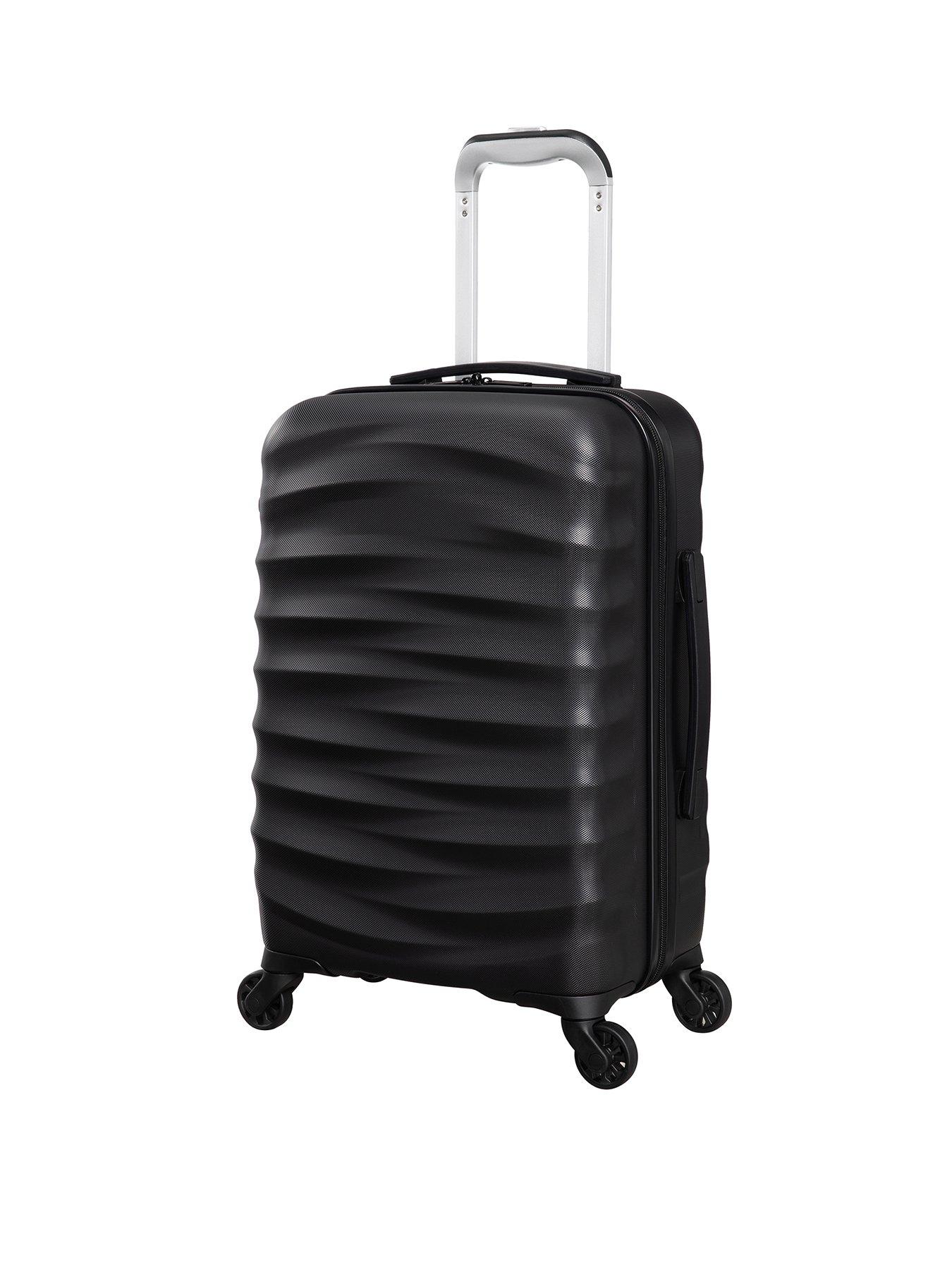  image of it-luggage-black-hardshellnbspsuitcase-cabin