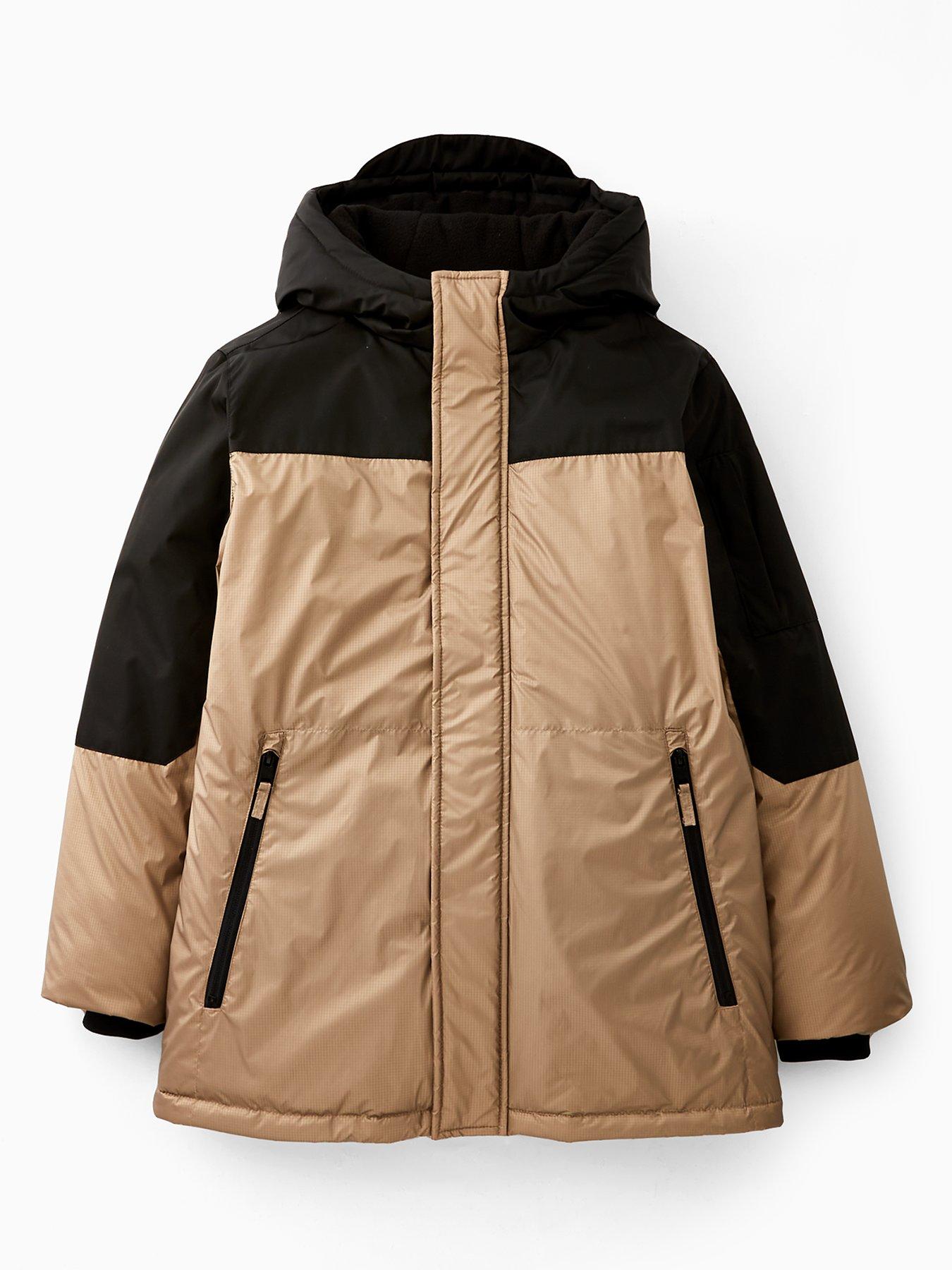 Image 1 of 5 of V by Very Boys Lightweight Parka - Black