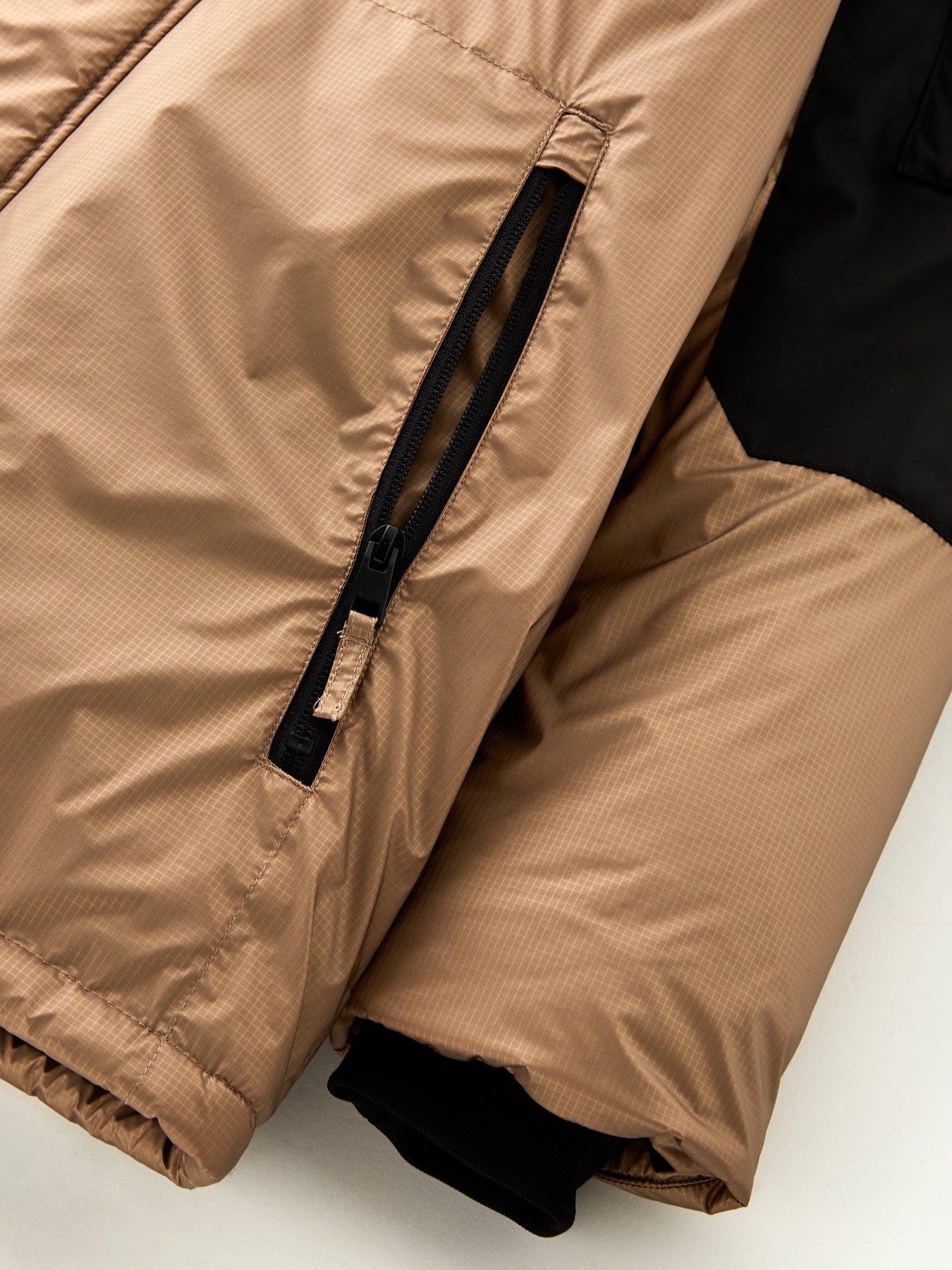 Image 5 of 5 of V by Very Boys Lightweight Parka - Black