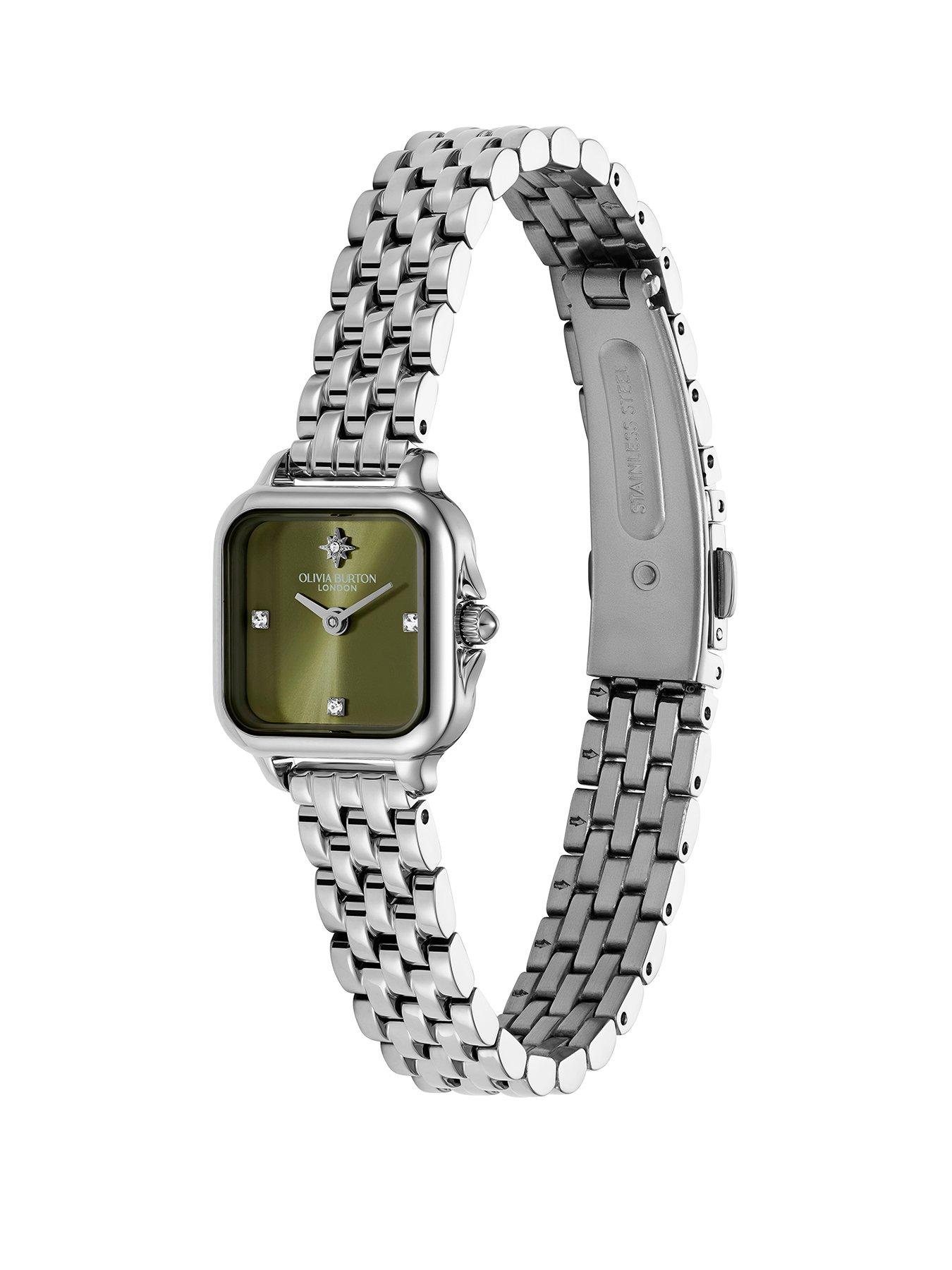 Image 2 of 8 of Olivia Burton Grosvenor Mini Ladies watch Silver