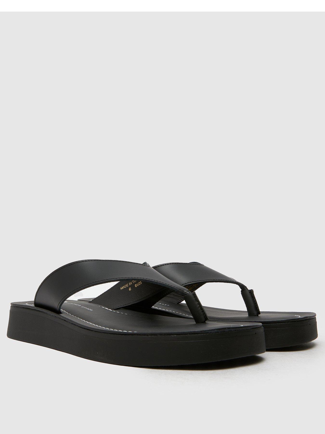 stillFront image of schuh-tanisha-sandals-black