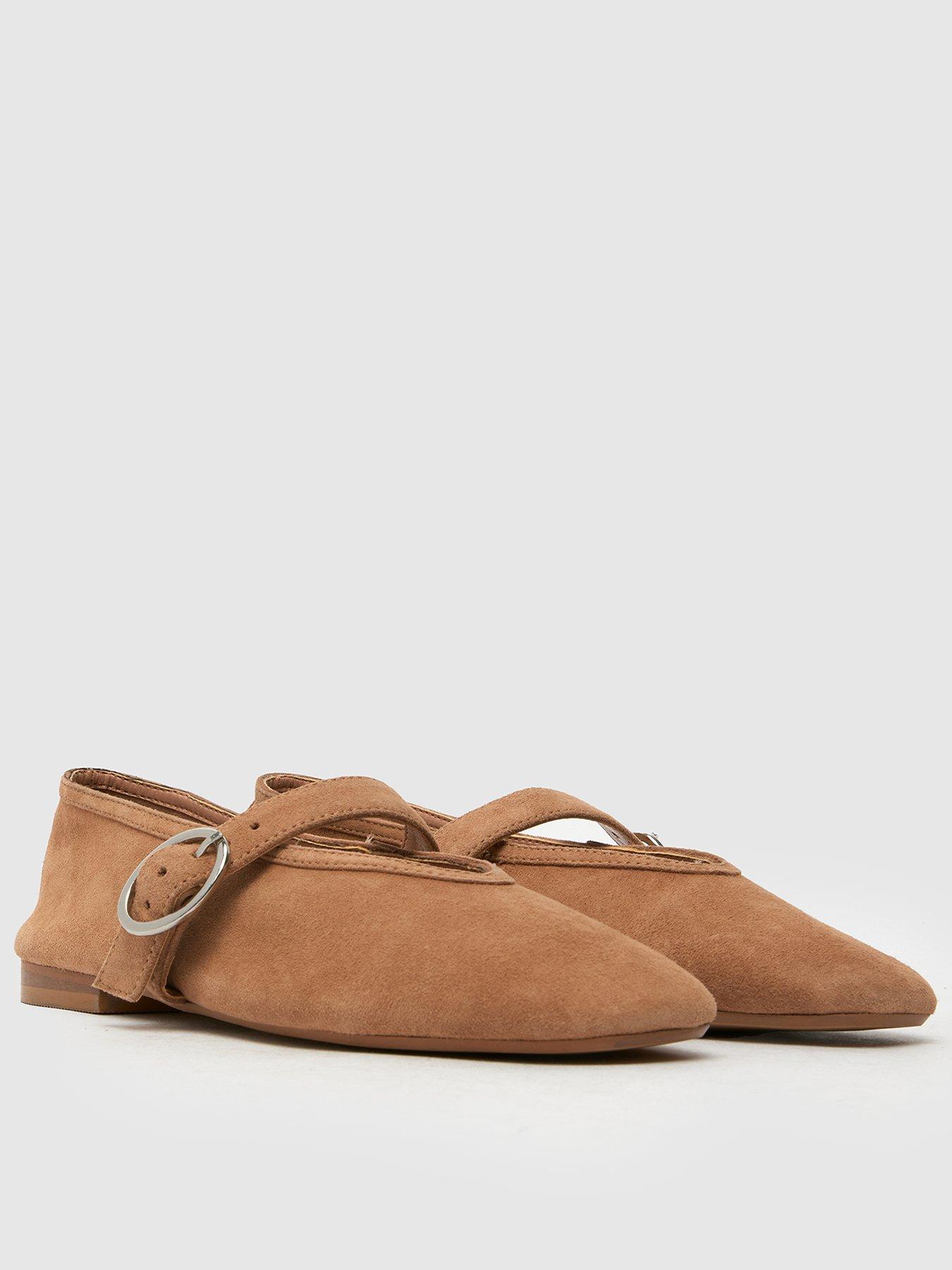  image of schuh-lavena-mary-jane-ballerina-flatnbsp--beige