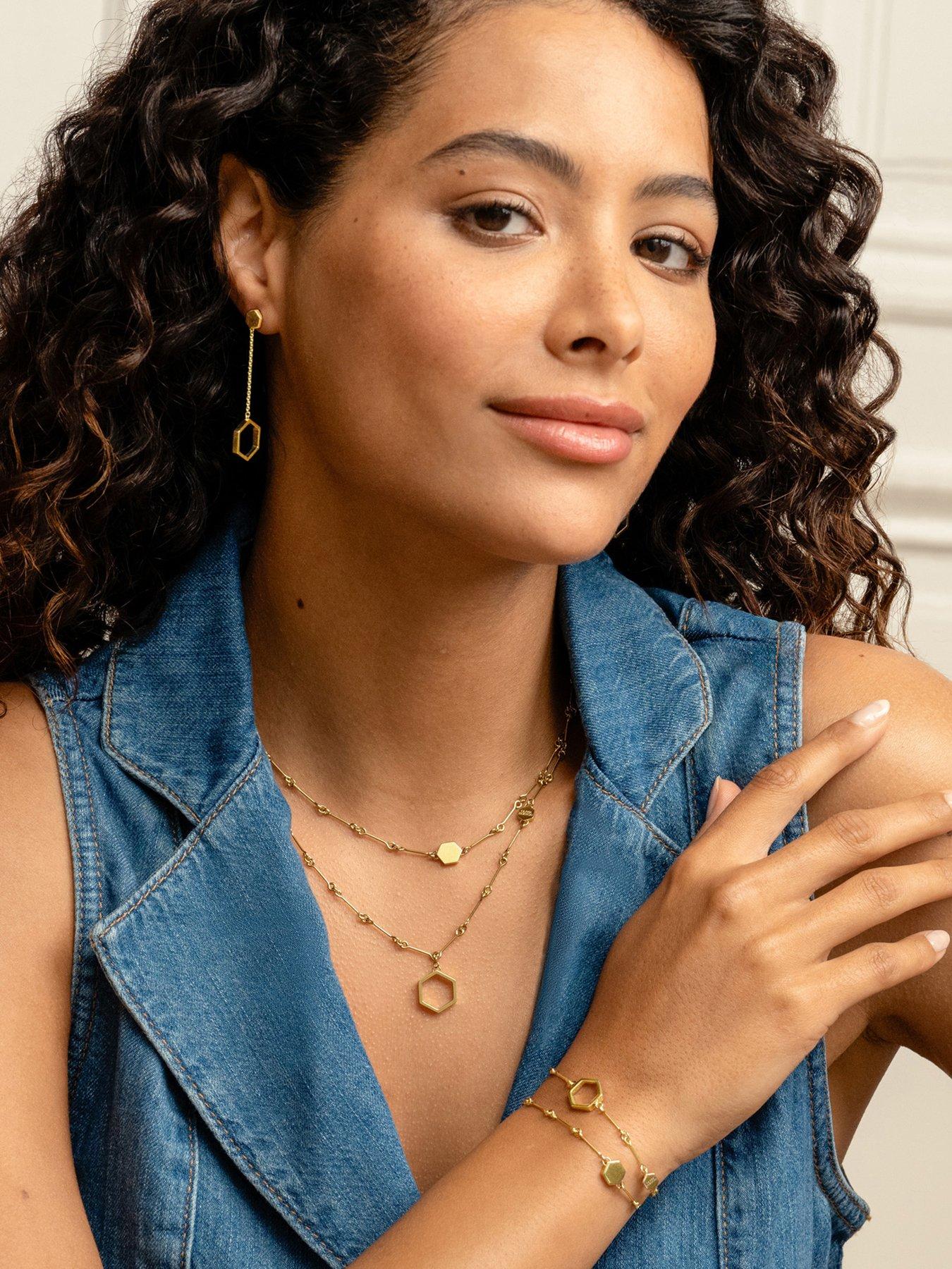 Image 5 of 7 of Olivia Burton Honeycomb Classic Ladies Bracelet Gold