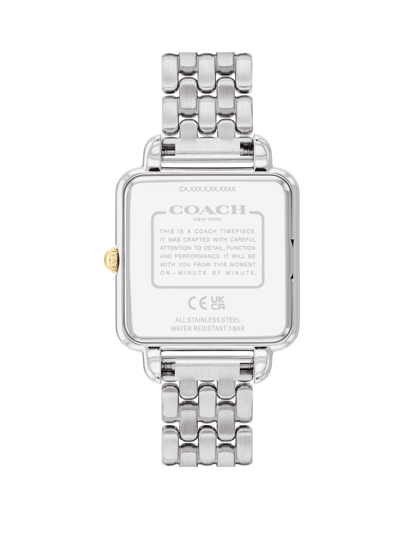  image of coach-cass-ladies-watch-two-tone