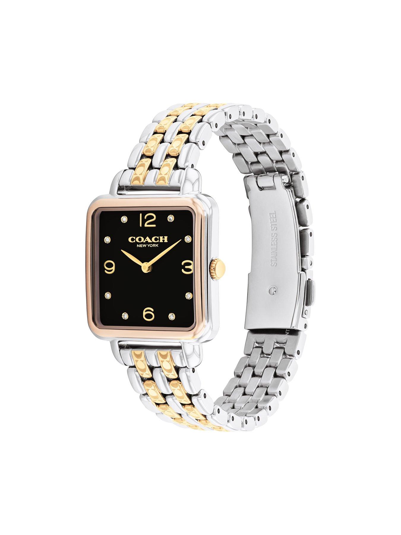  image of coach-cass-ladies-watch-two-tone