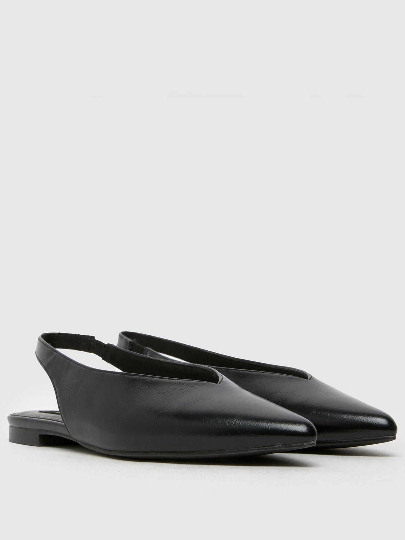  image of schuh-lace-slingbacks-black