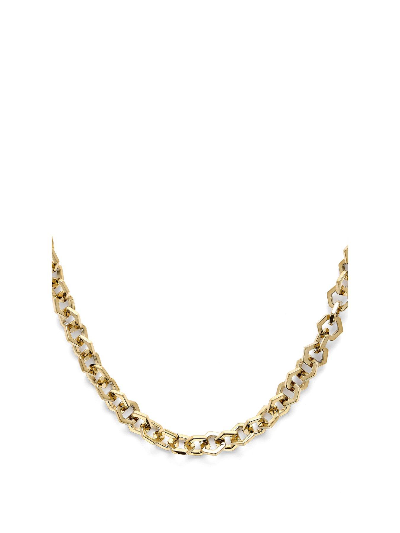 olivia-burton-honeycomb-ladies-necklace-gold
