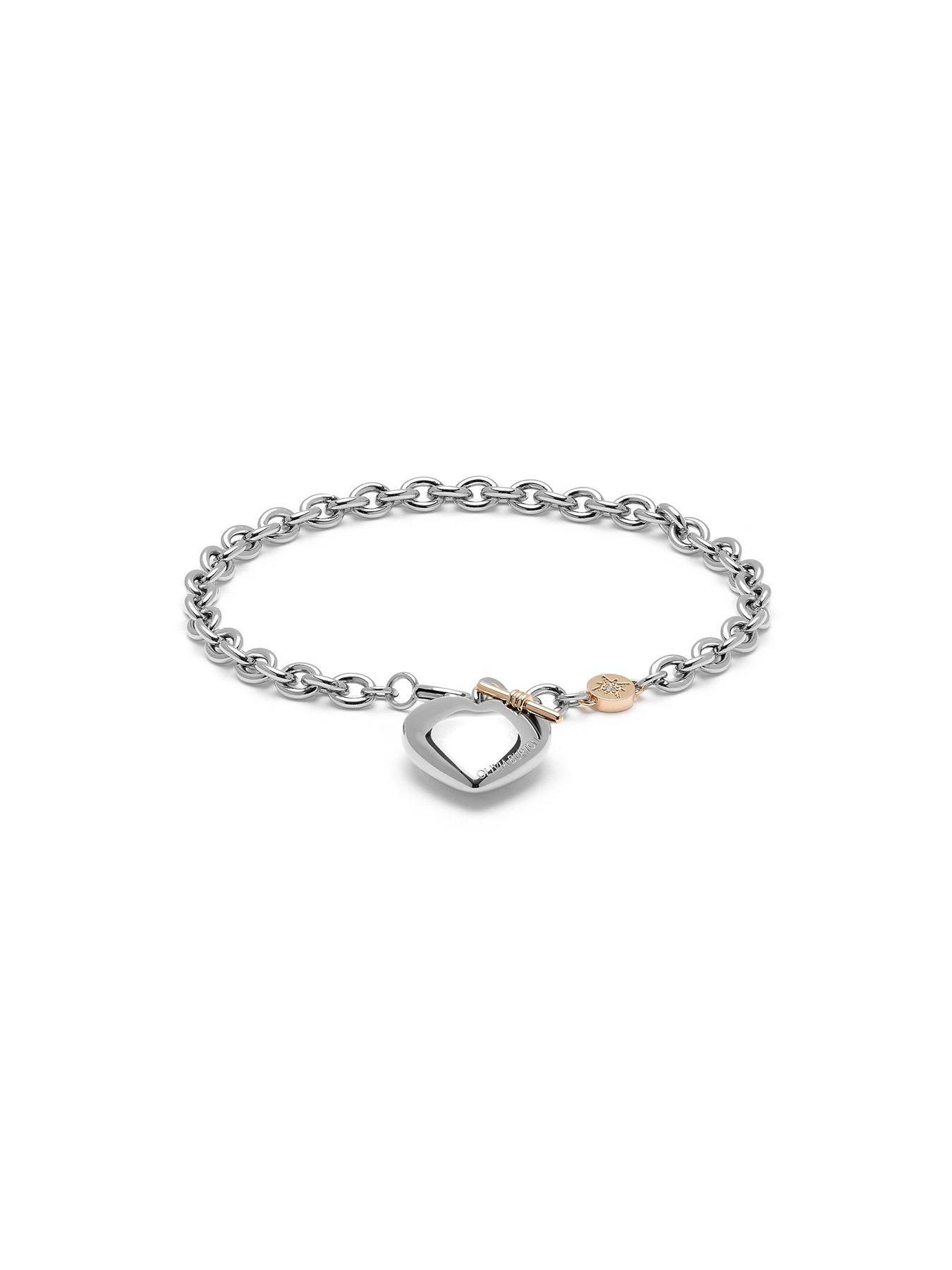 Image 2 of 5 of Olivia Burton Knot Heart Ladies Bracelet Silver