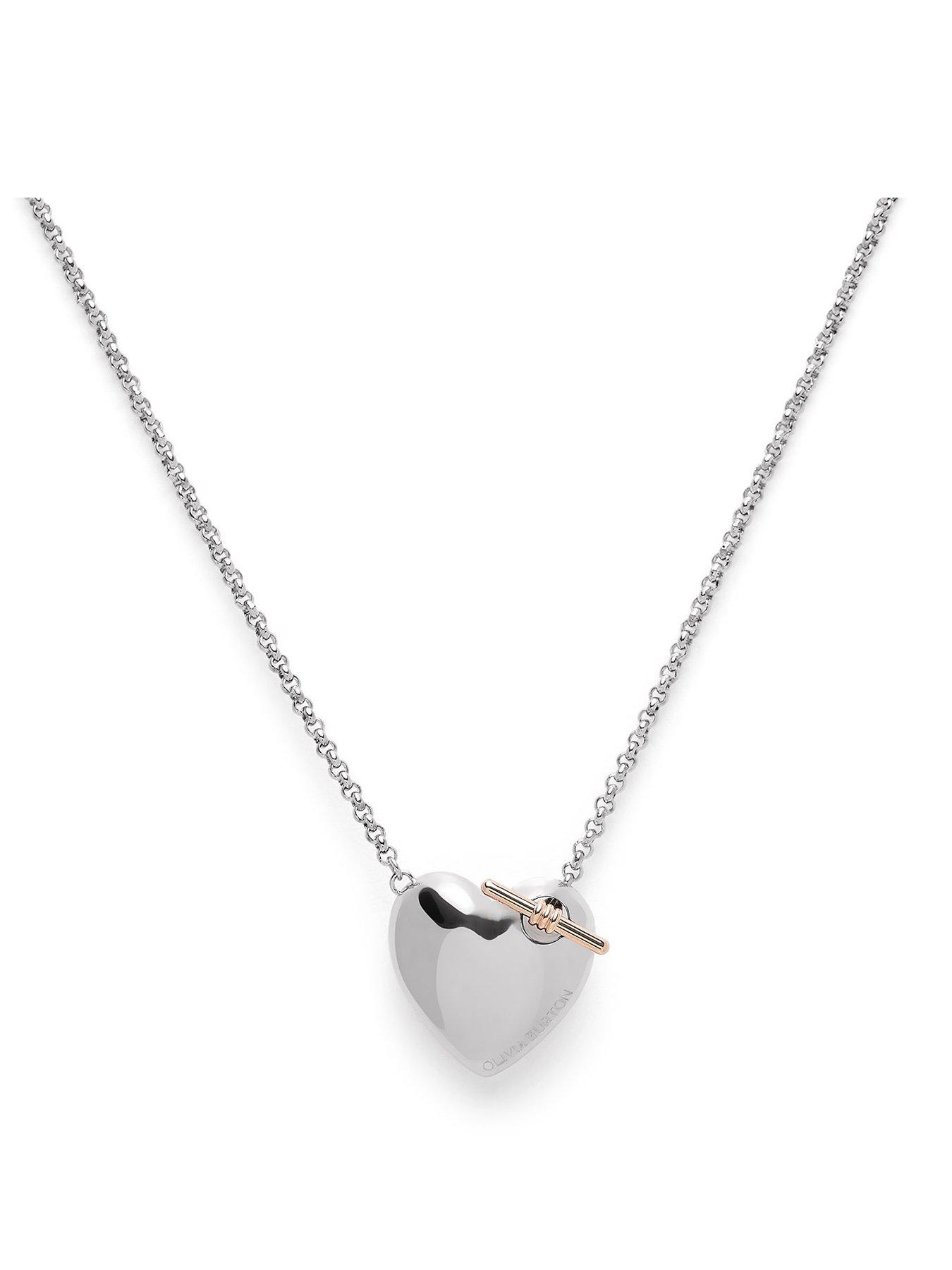 olivia-burton-knot-heart-ladies-necklace-silver