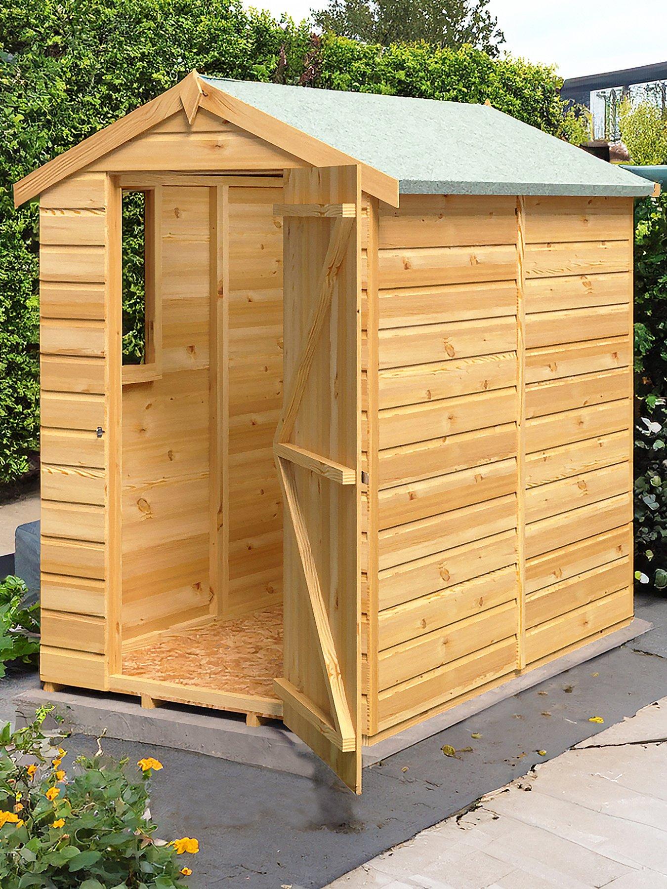  image of shire-shetland-shiplap-dip-treated-apex-shed