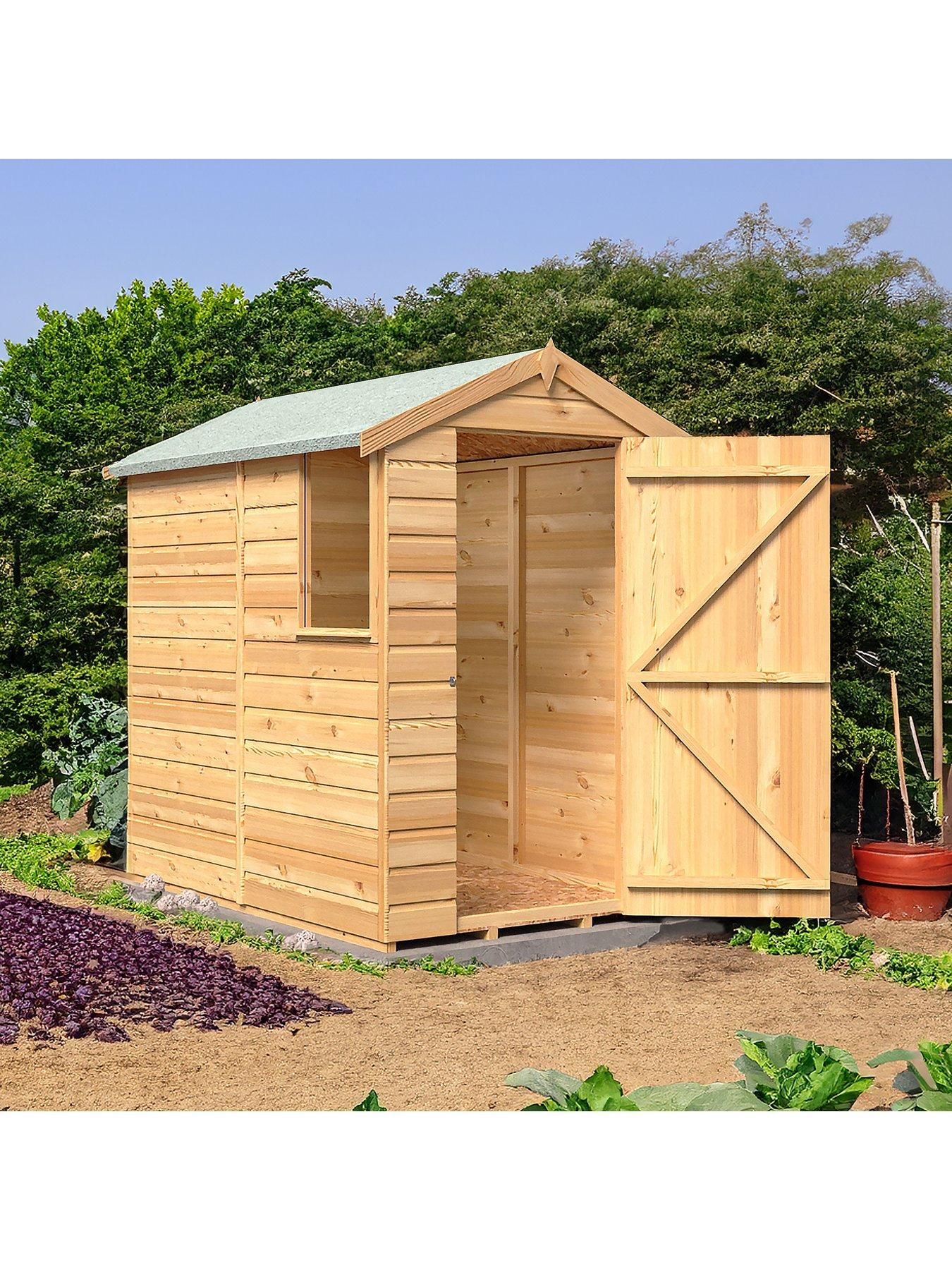  image of shire-shetland-shiplap-dip-treated-apex-shed