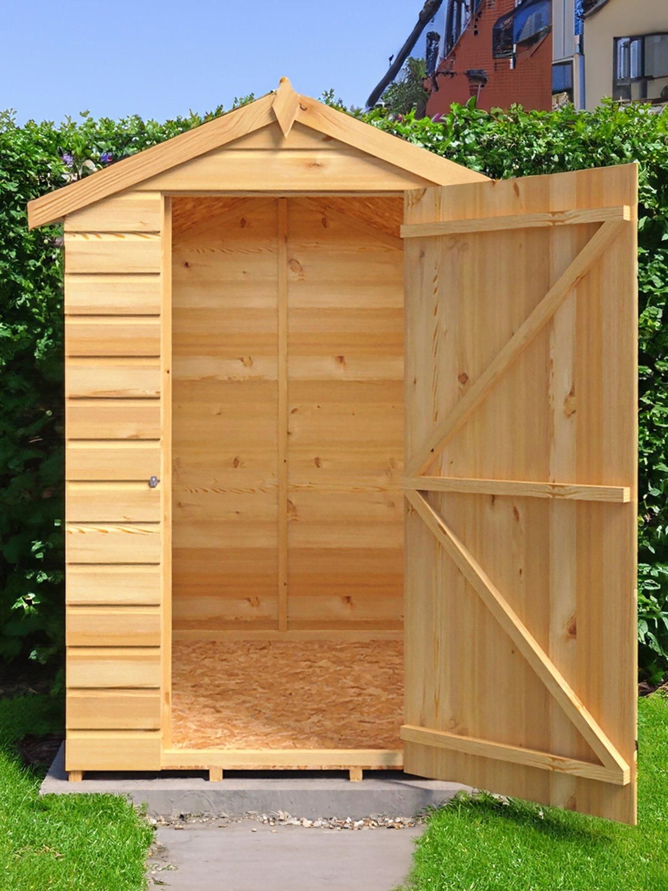  image of shire-shetland-shiplap-dip-treated-apex-shed