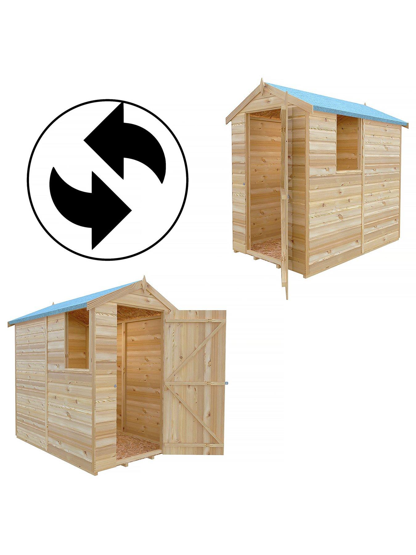  image of shire-shetland-shiplap-dip-treated-apex-shed