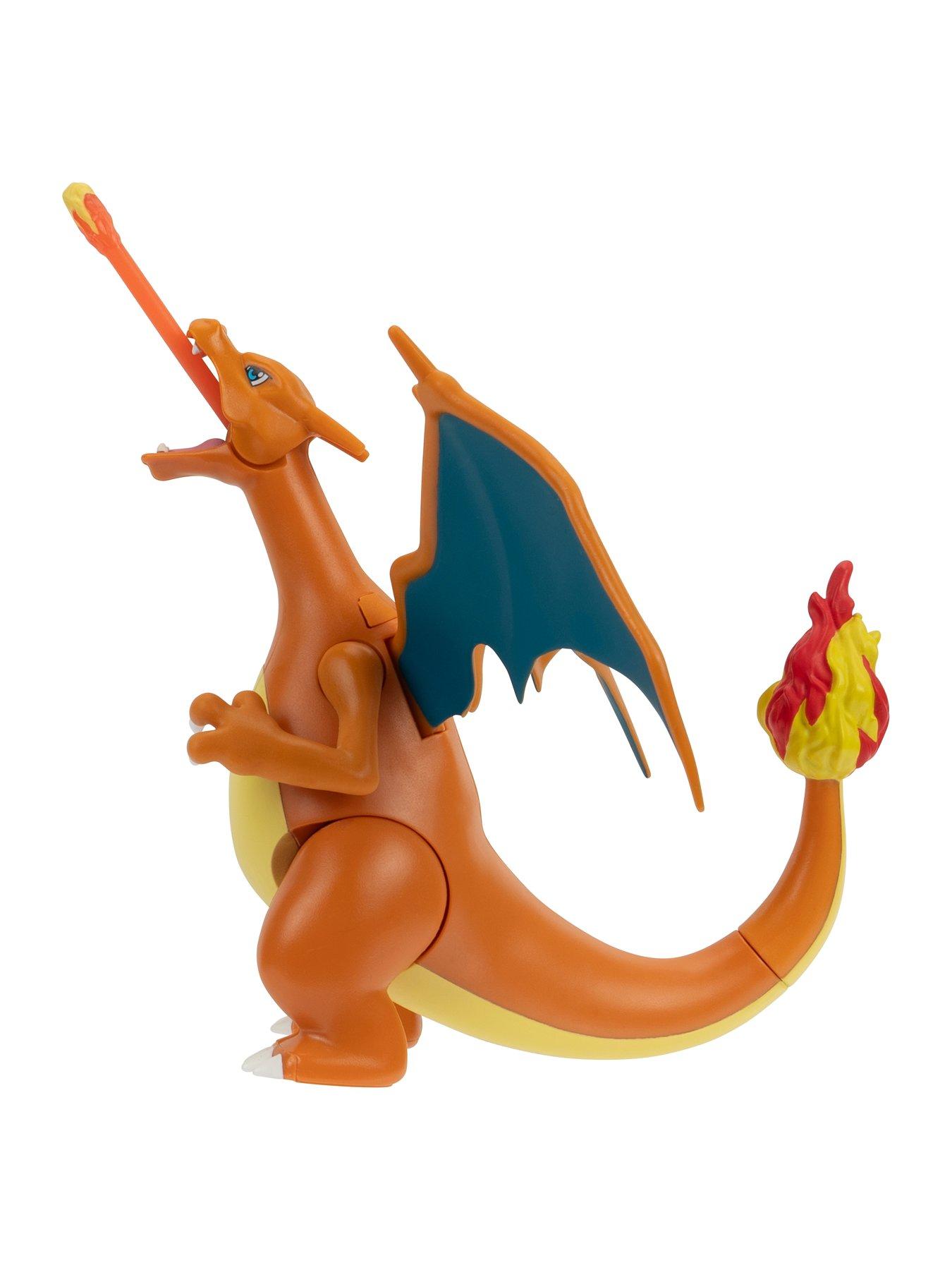 Image 2 of 7 of Pokemon Pok&egrave;mon Charizard Battle Feature Figure - 4.5-Inch Charizard Battle Figure with Fire Missile Launcher