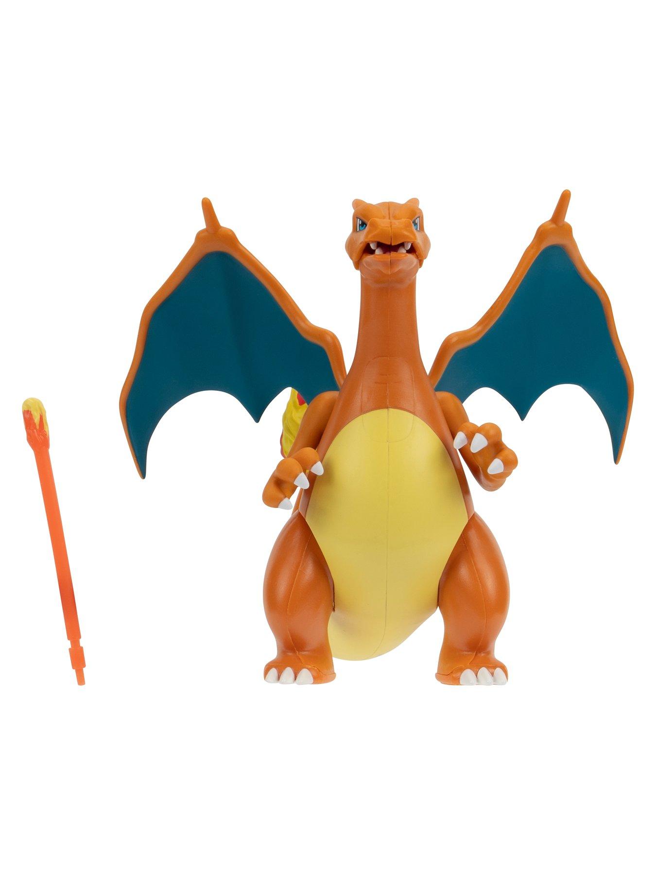 Image 3 of 7 of Pokemon Pok&egrave;mon Charizard Battle Feature Figure - 4.5-Inch Charizard Battle Figure with Fire Missile Launcher