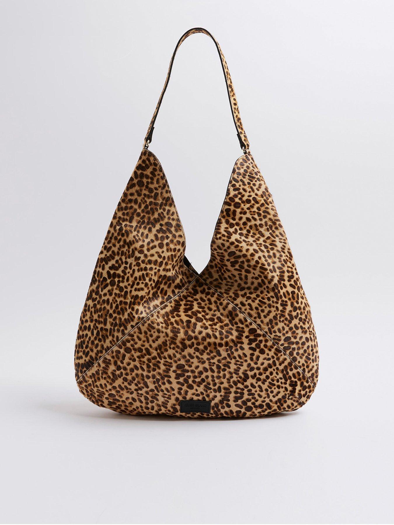 undefined Oversized Pony Rope Slouch - Brown