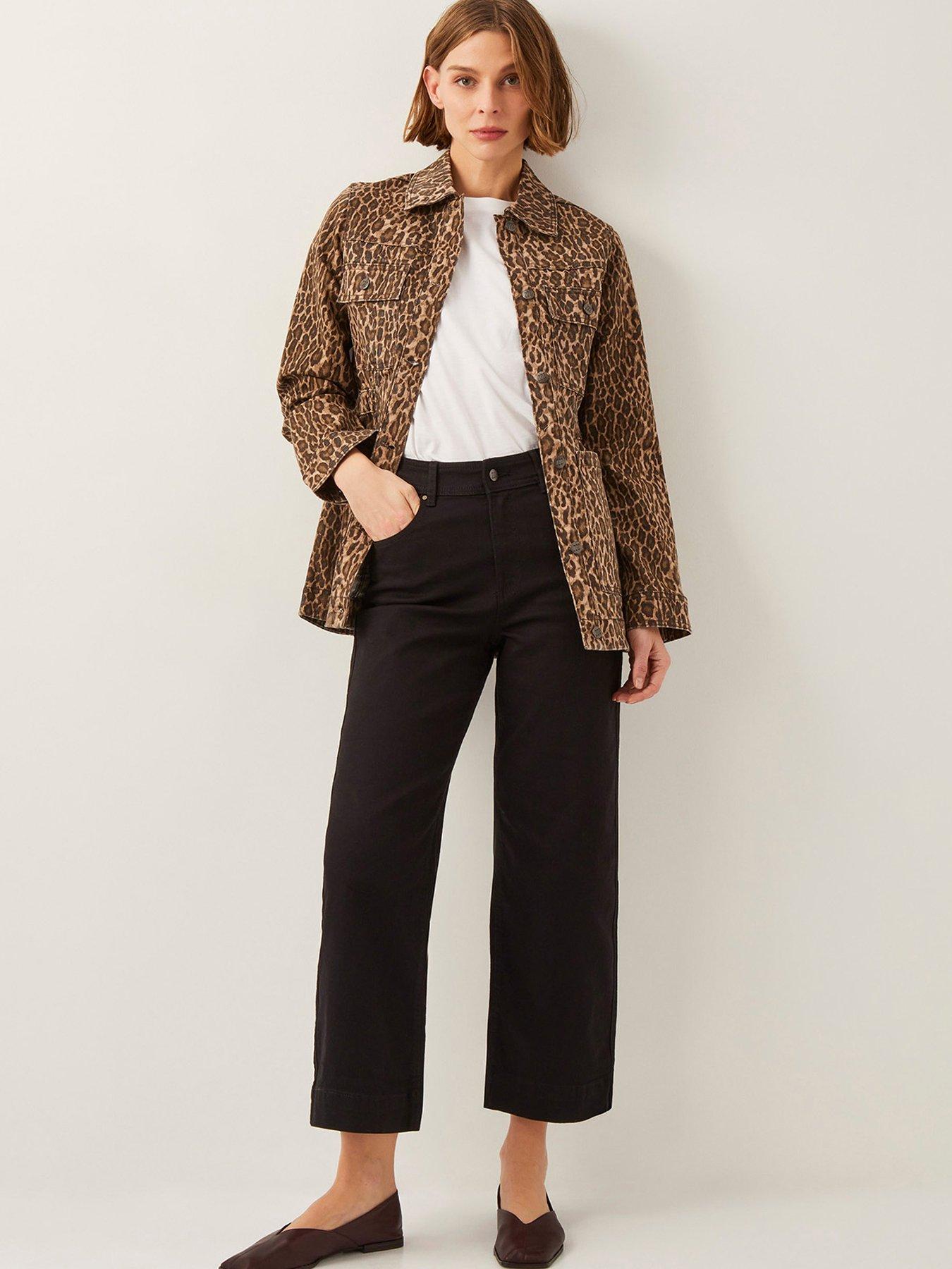  image of monsoon-hallie-crop-jean-black