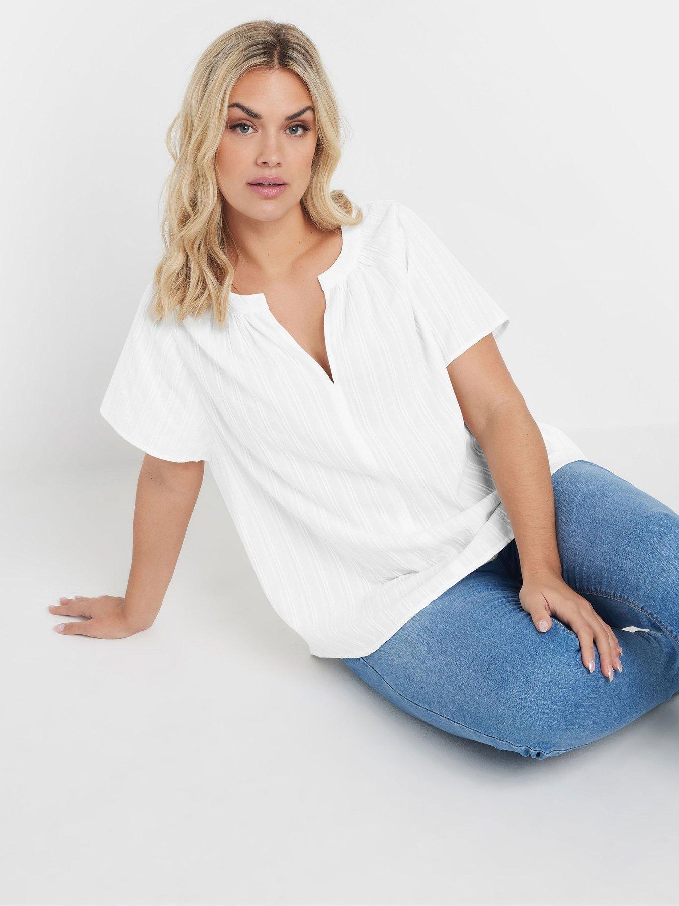 undefined Cotton Dobby Blouse