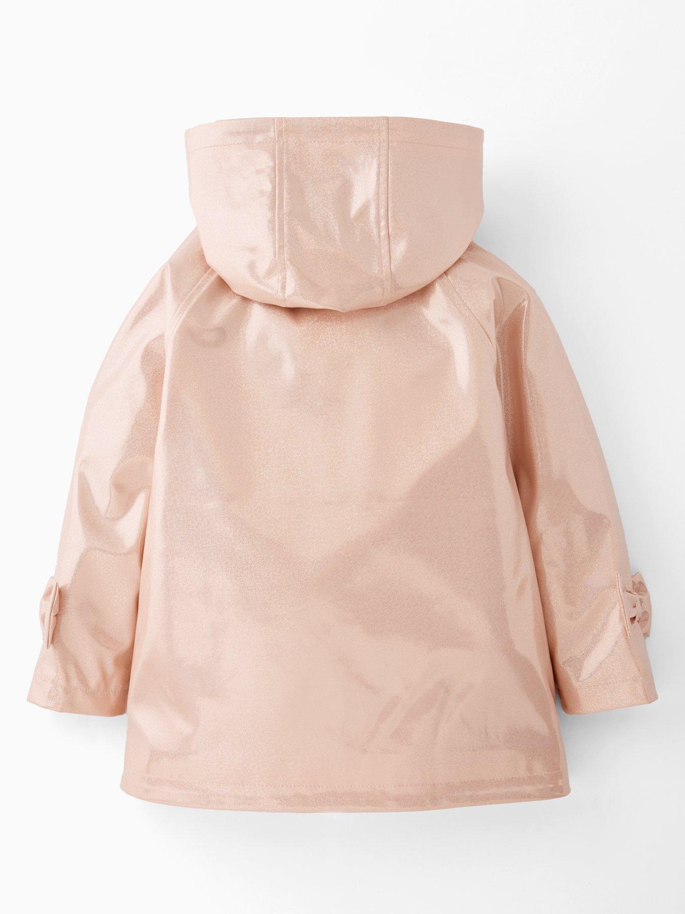 back image of mini-v-by-very-girls-sparkle-shower-resistant-raincoat-pink