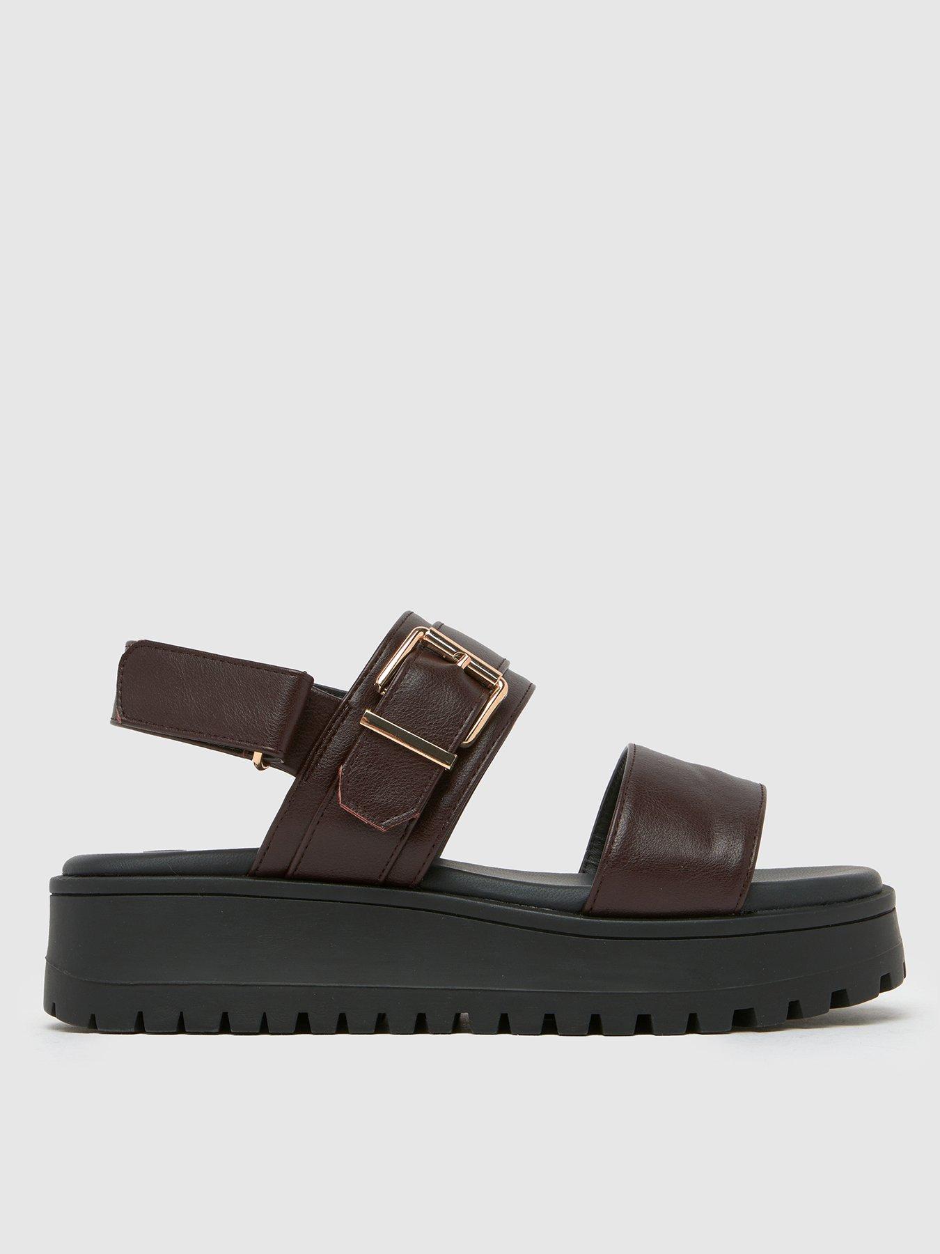 schuh-wide-fit-tiana-chunky-buckle-sandals-brown