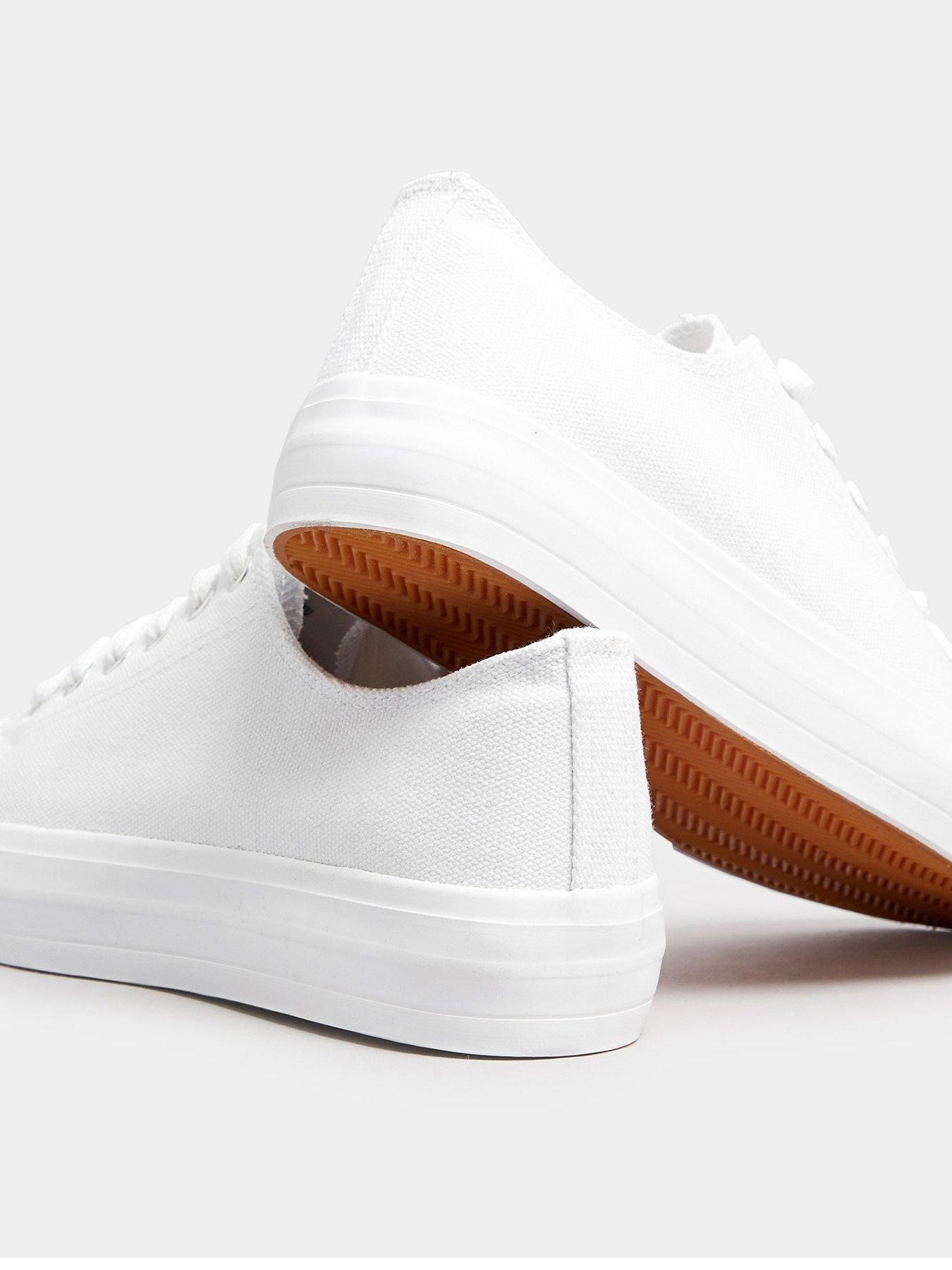 Image 3 of 4 of Yours Extra Wide Fit Canvas Trainers