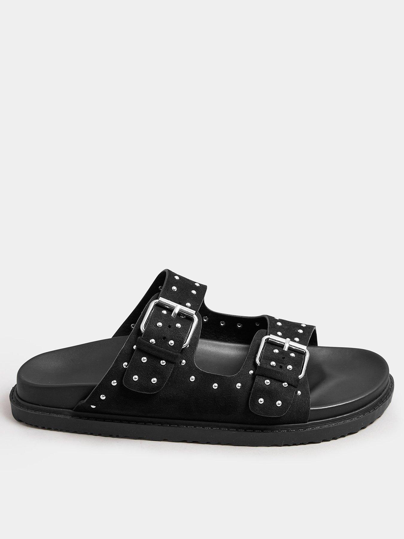 yours-extra-wide-fit-studded-buckle-slider