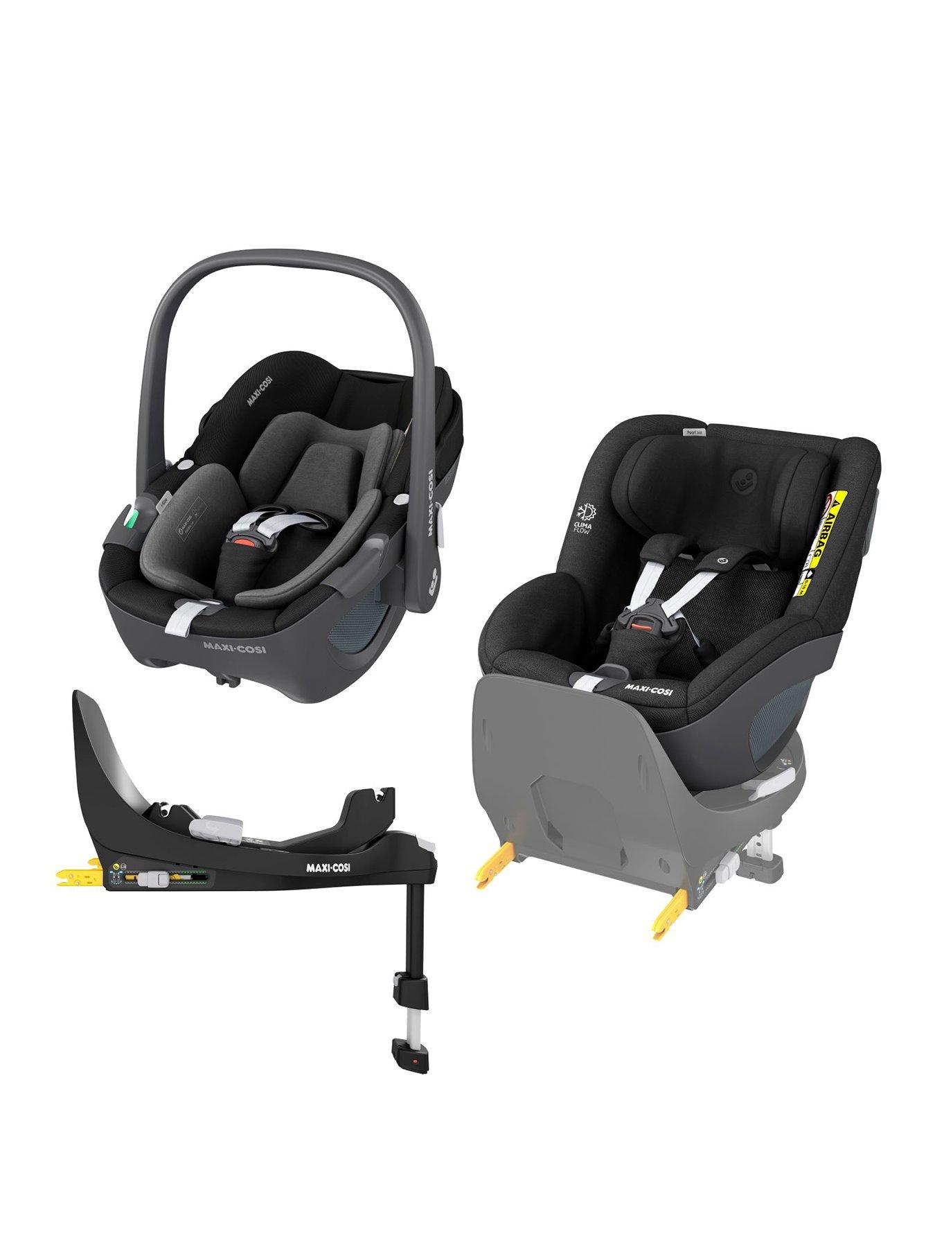 Image 1 of 8 of Maxi-Cosi KIT Pebble 360, Pearl 360 & FamilyFix 360 Base Black