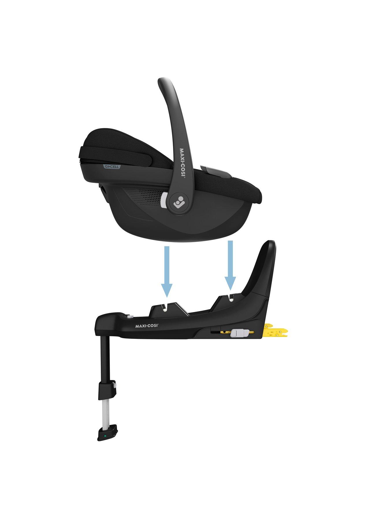 Image 2 of 6 of Maxi-Cosi KIT Pebble S, Pearl S &amp; FamilyFix S Base Black
