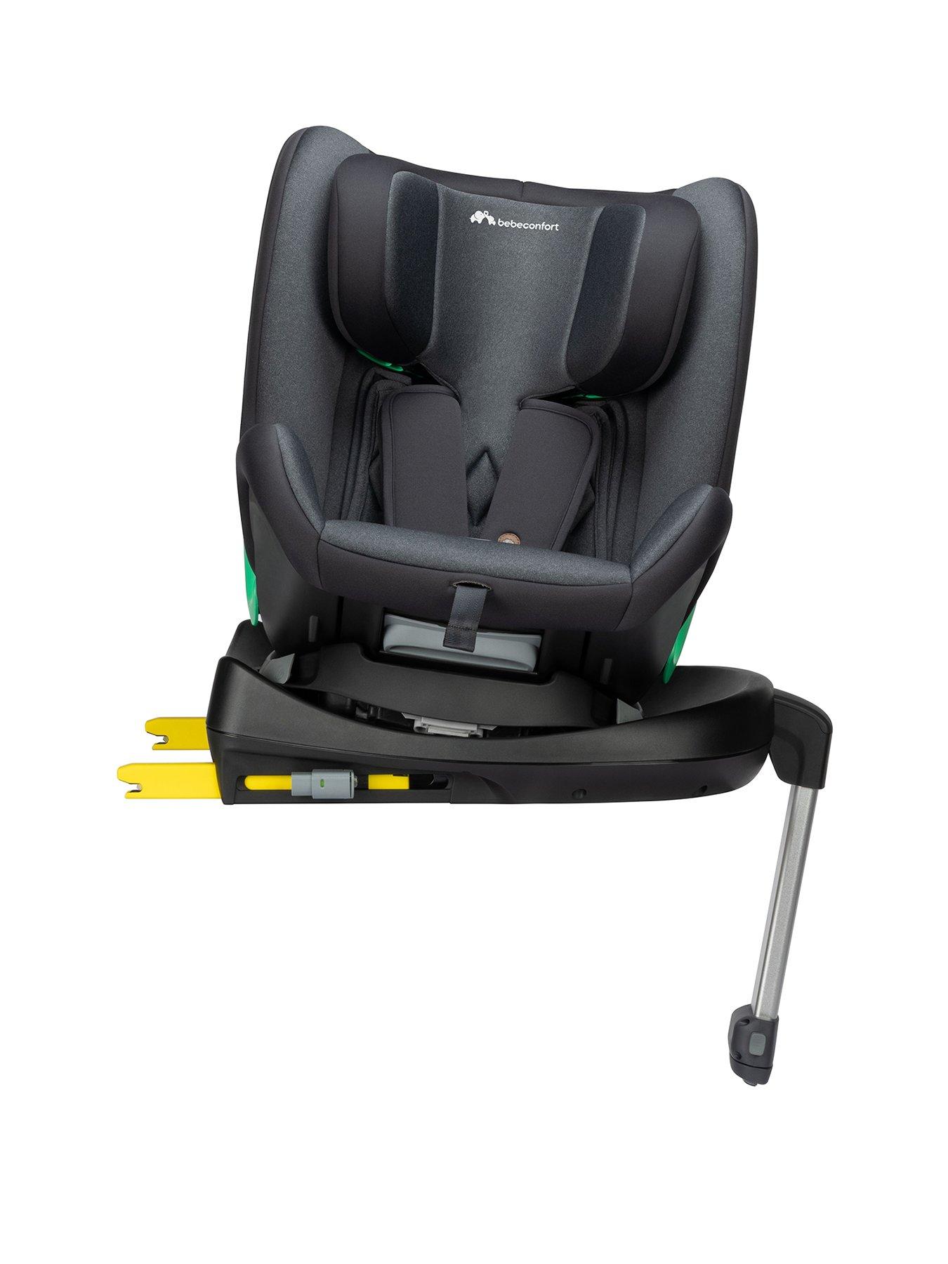  image of bebe-confort-evolvefix-i-size-tinted-black-360-rotating-car-seat-birth-12-years-old