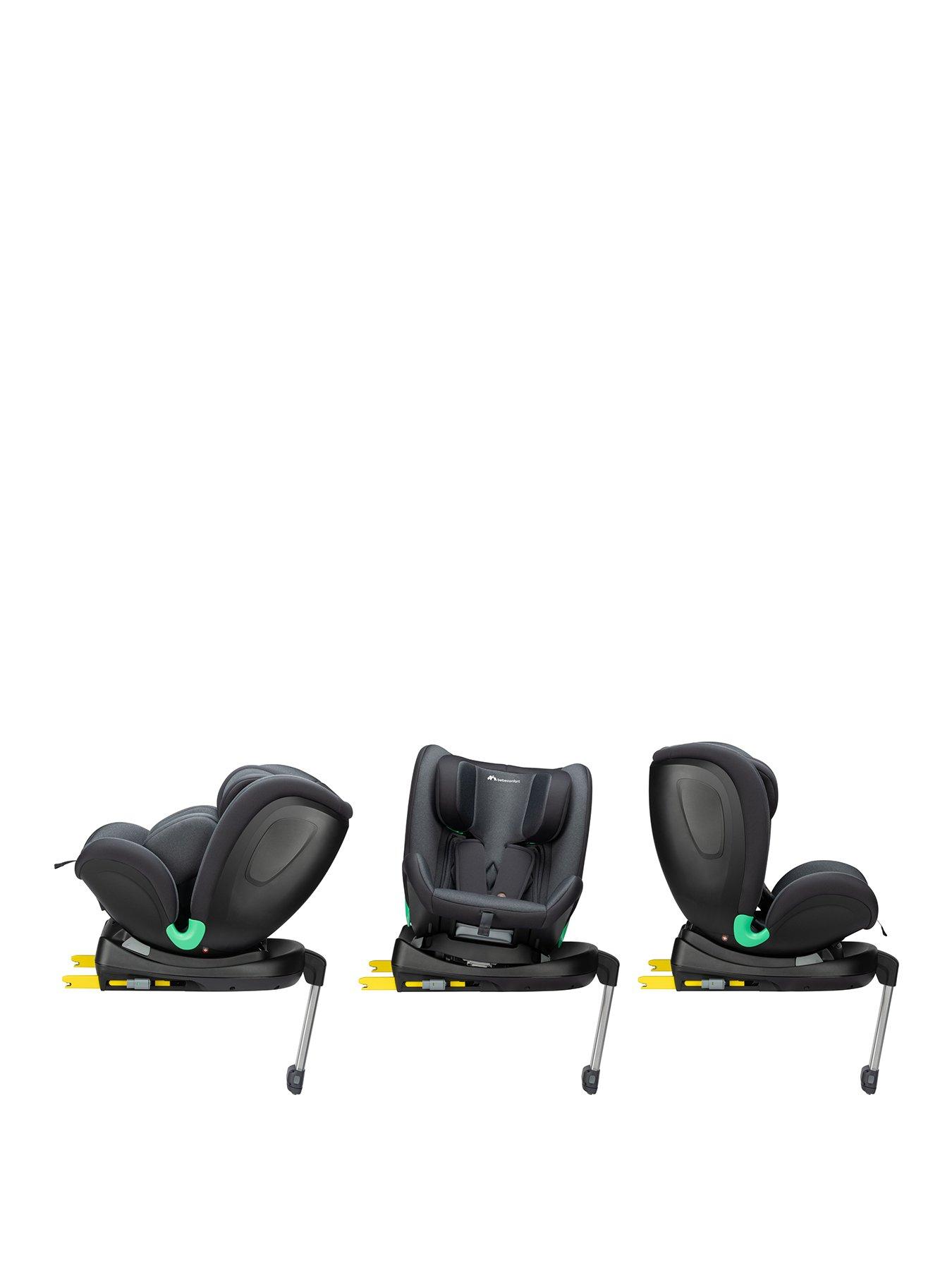  image of bebe-confort-evolvefix-i-size-tinted-black-360-rotating-car-seat-birth-12-years-old