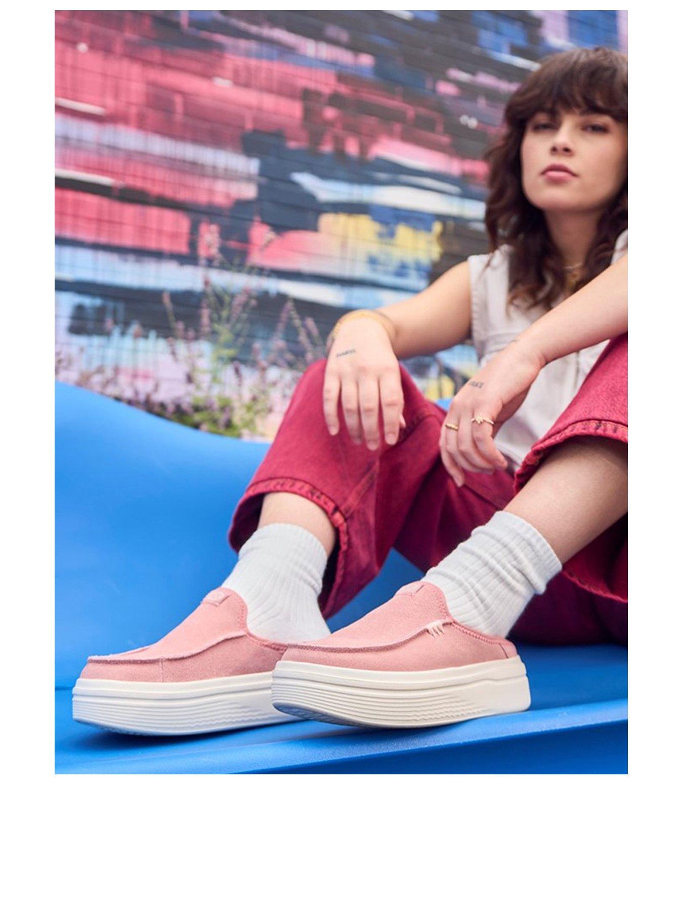  image of heydude-austin-lift-classic-shoe-rose