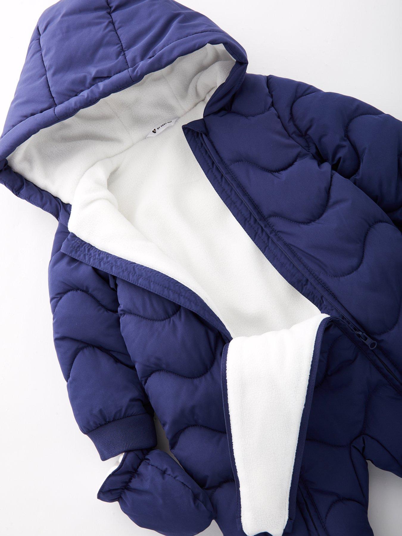 Image 3 of 5 of The Very Collection Baby Boys Snowsuit - Navy