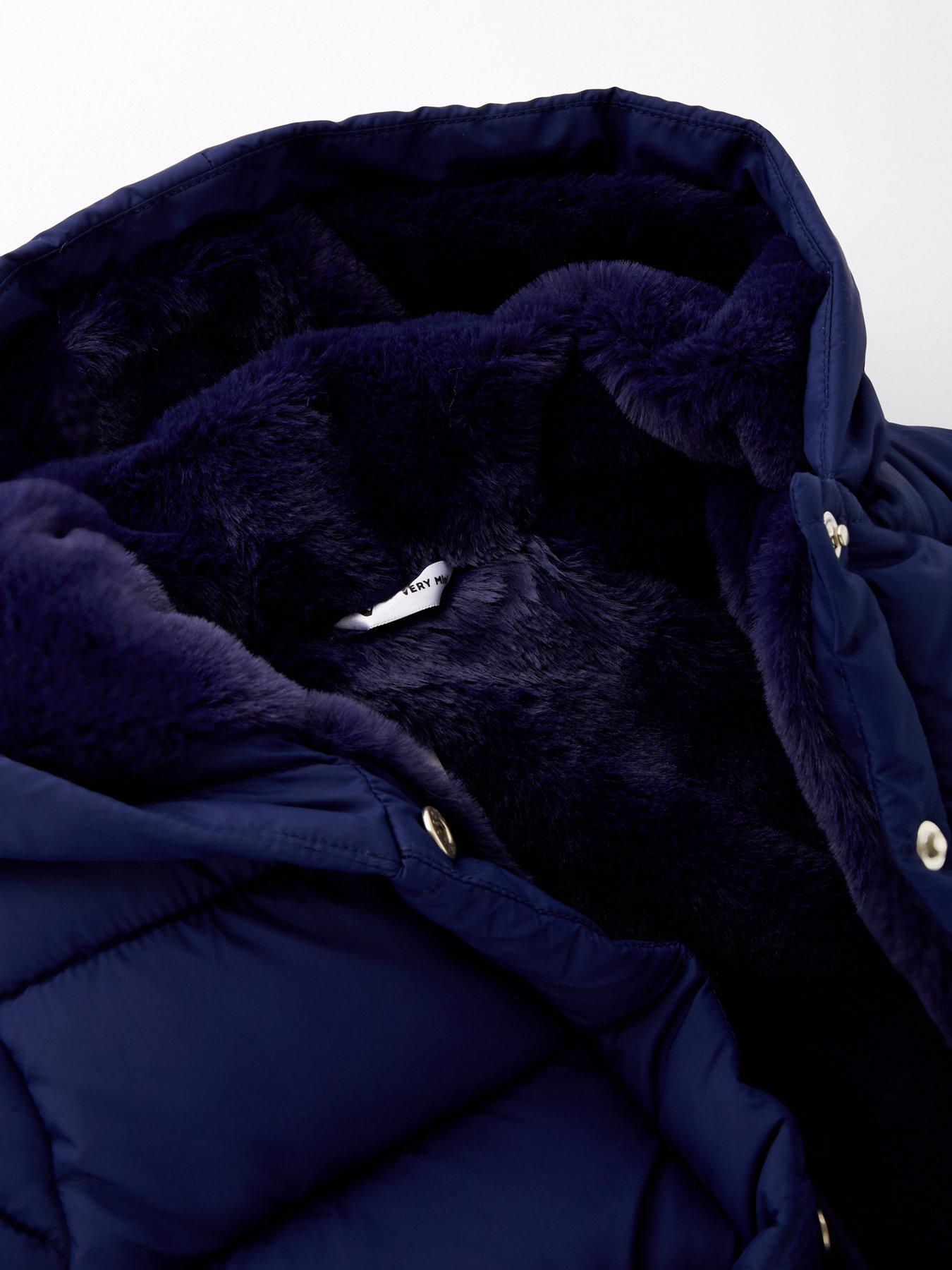 Image 4 of 4 of Mini V by Very Mini V by Very Baby Boys Padded Jacket (0-3 months - 18-24 months) - Blue
