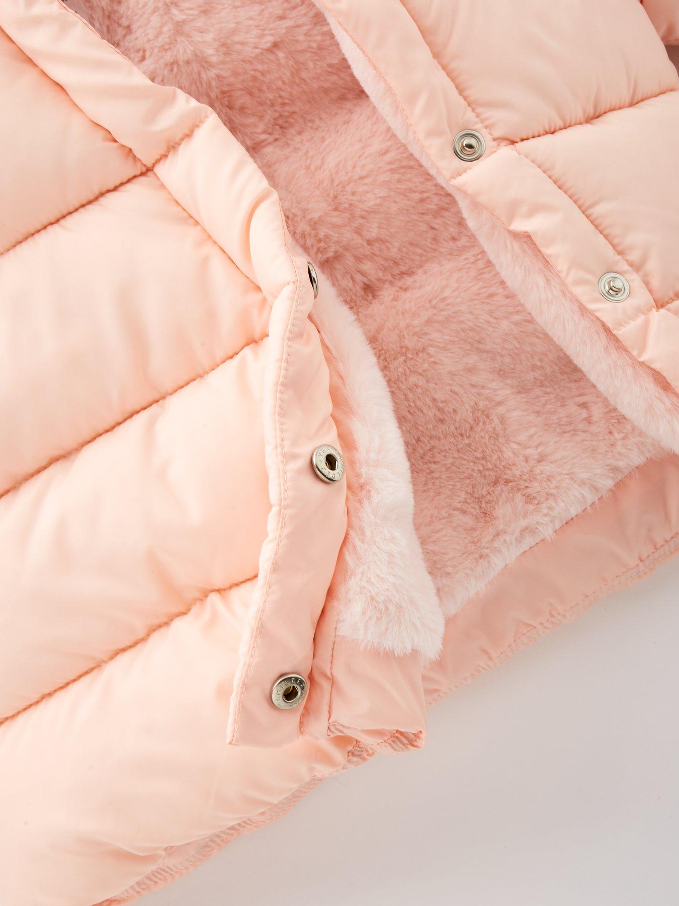 Image 4 of 4 of Mini V by Very Mini V by Very Baby Girls Padded Jacket (0-3 months - 18-24 months) - Pink