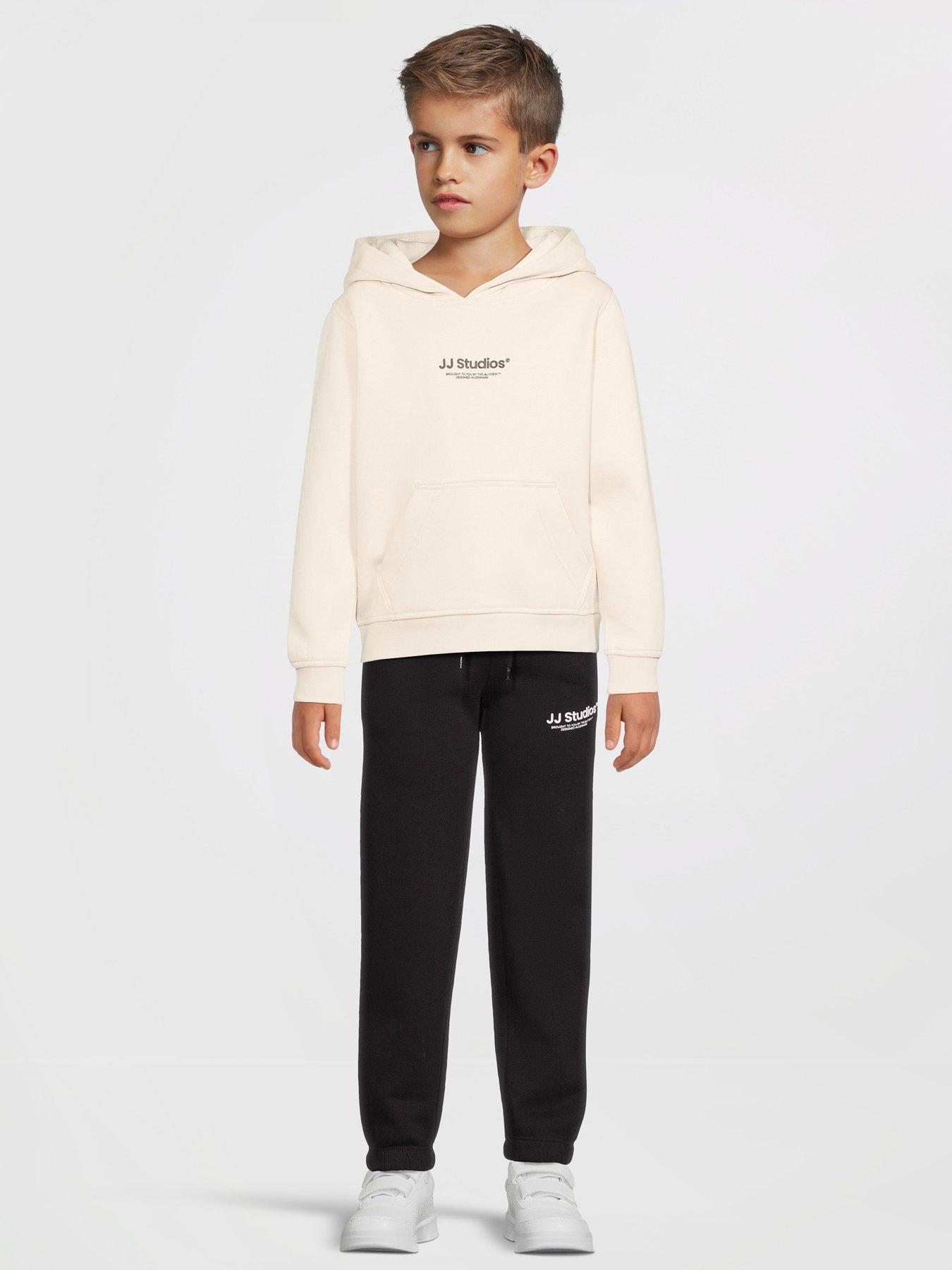 Image 3 of 5 of Jack & Jones Mini Younger Boys Soho Hoodie - Beige
