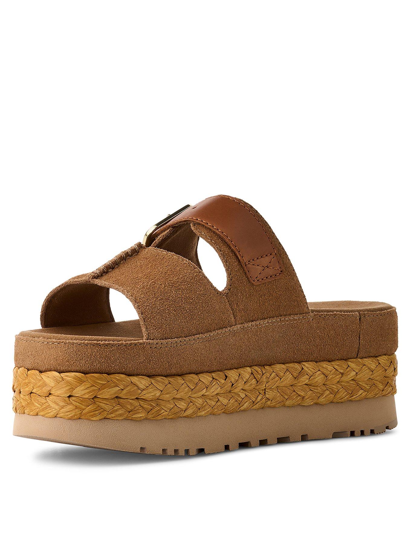  image of ugg-w-aubrey-slide-chestnut