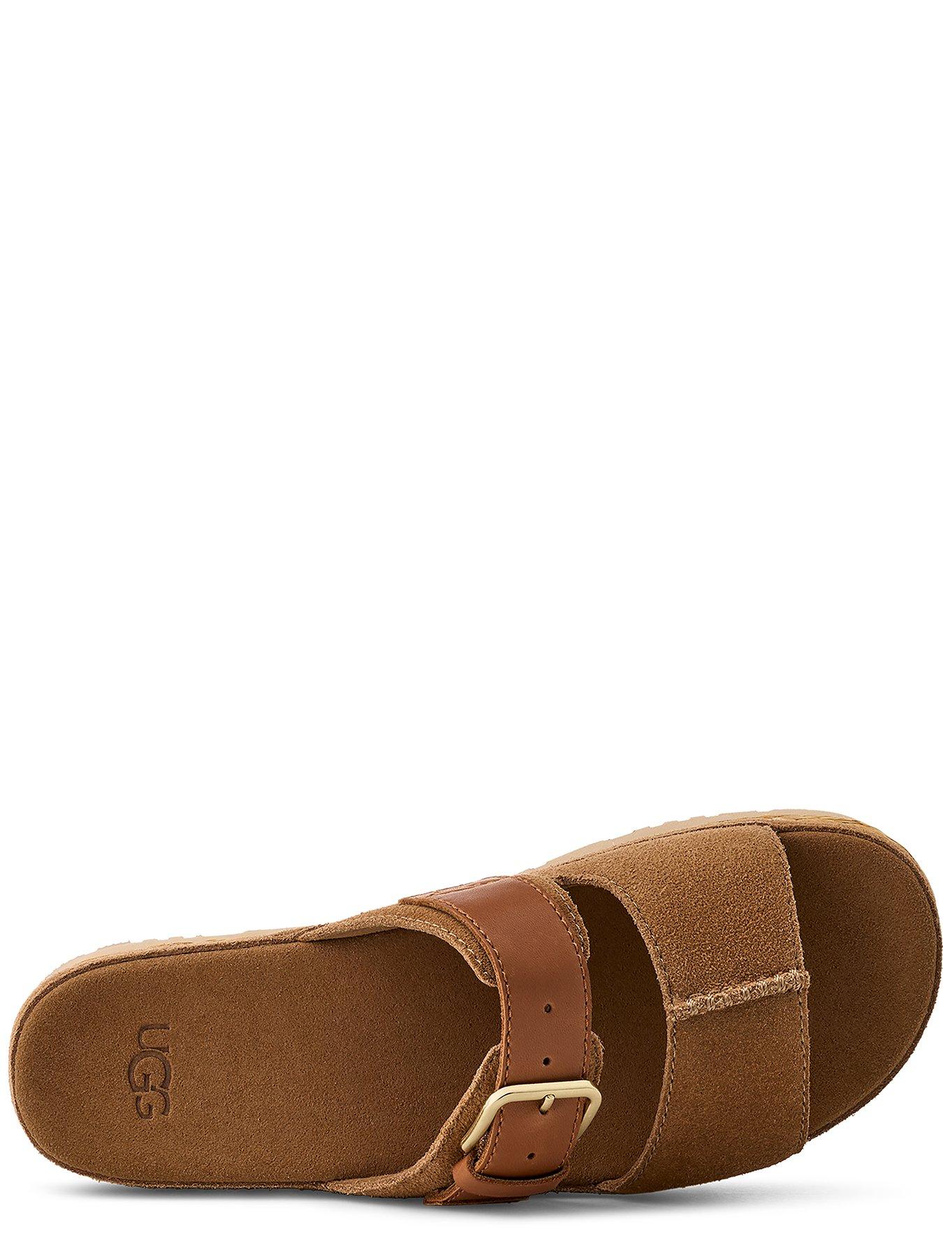  image of ugg-w-aubrey-slide-chestnut