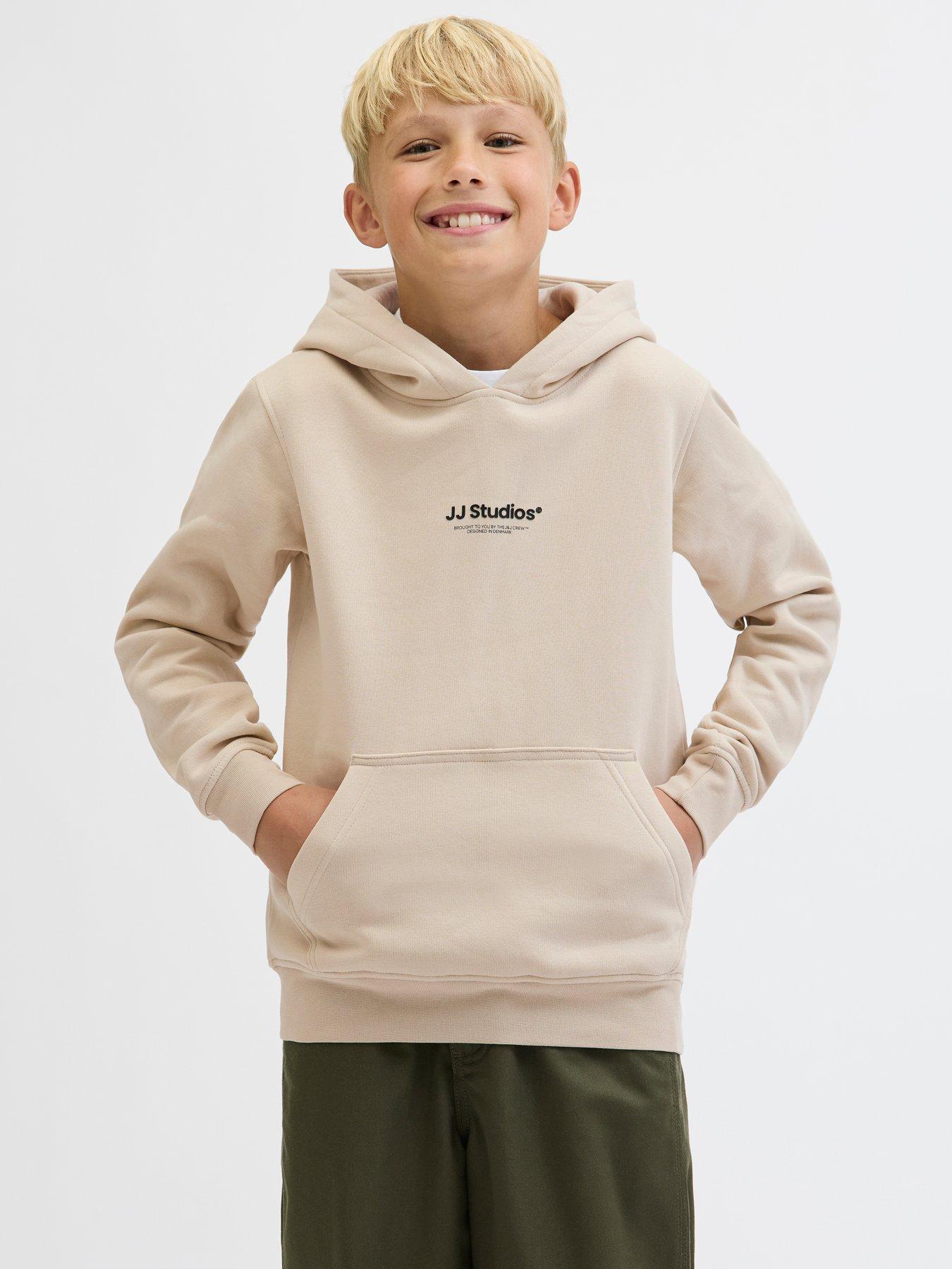 jack-jones-junior-boys-soho-hoodie-beige