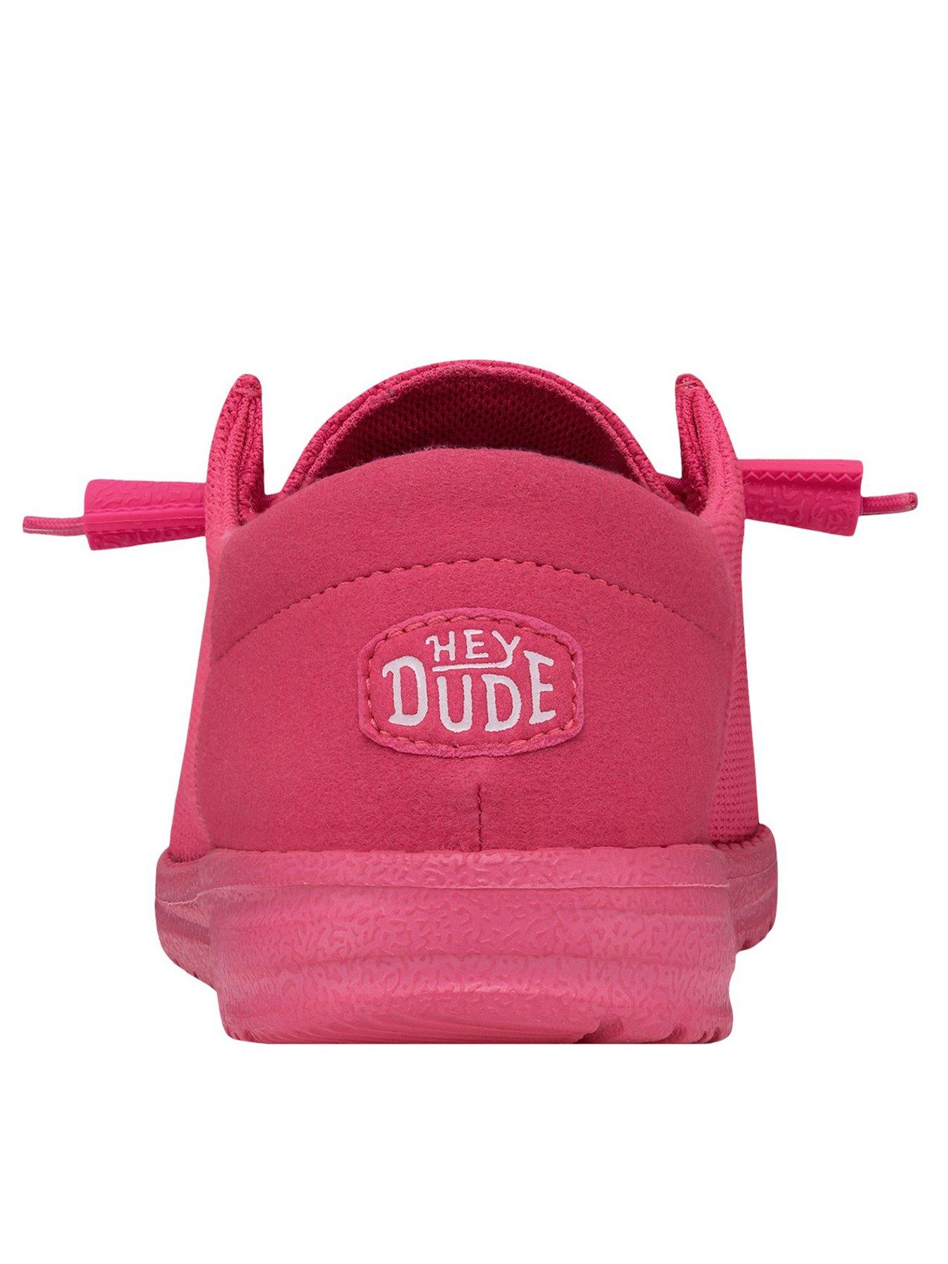  image of heydude-wendy-funk-mono-shoe-pink