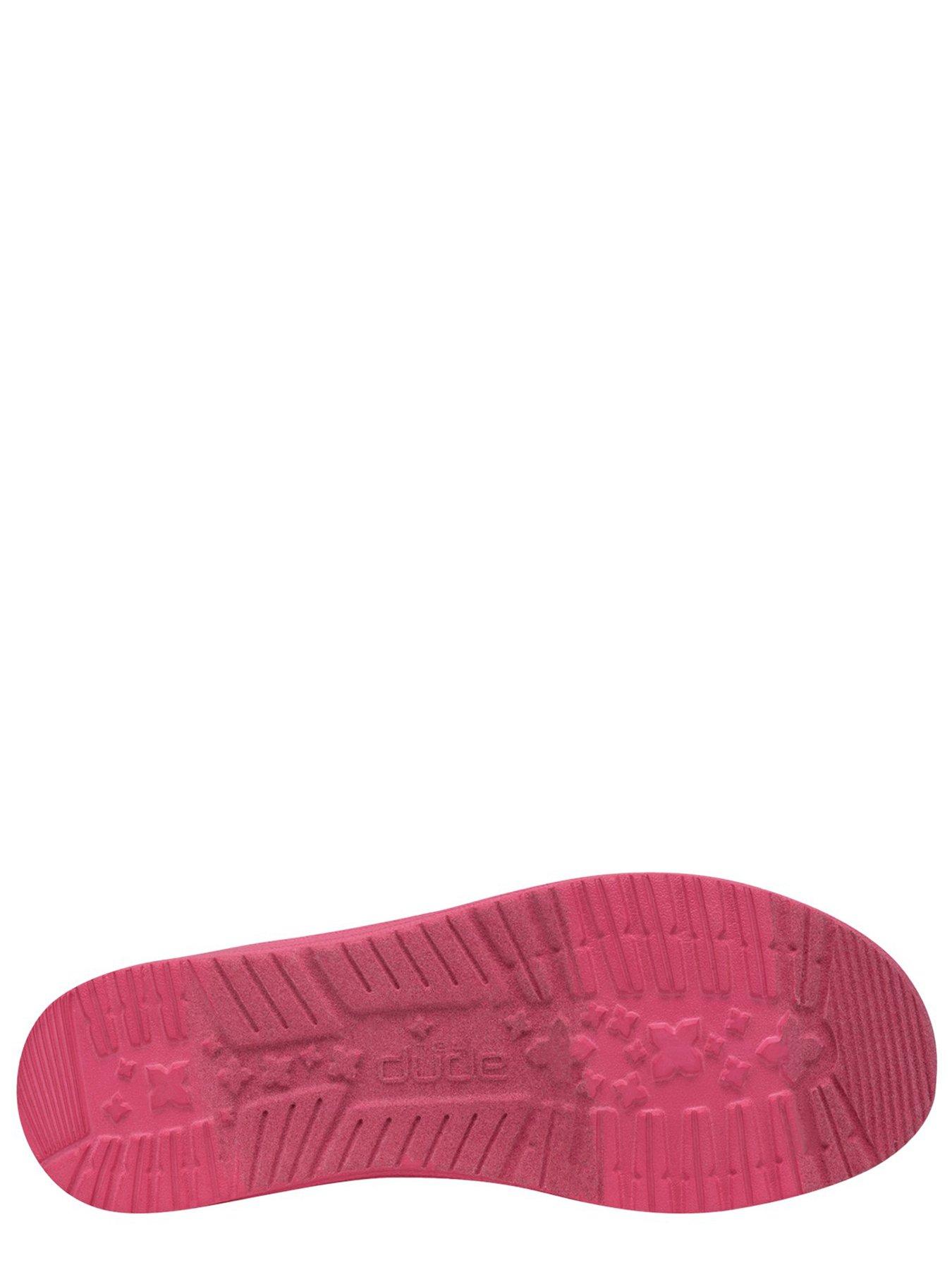  image of heydude-wendy-funk-mono-shoe-pink