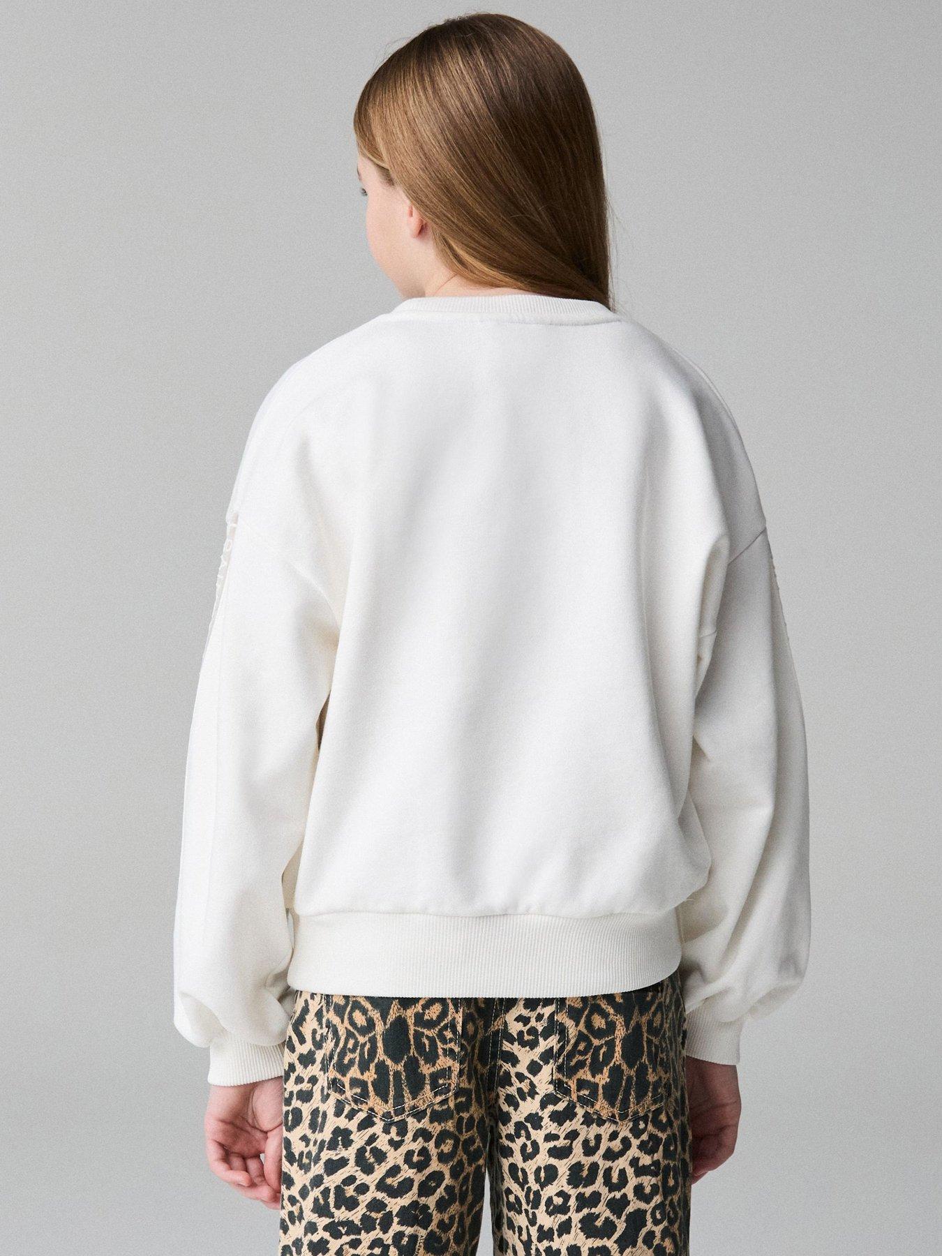  image of allsaints-all-saints-logo-sweatshirt-white