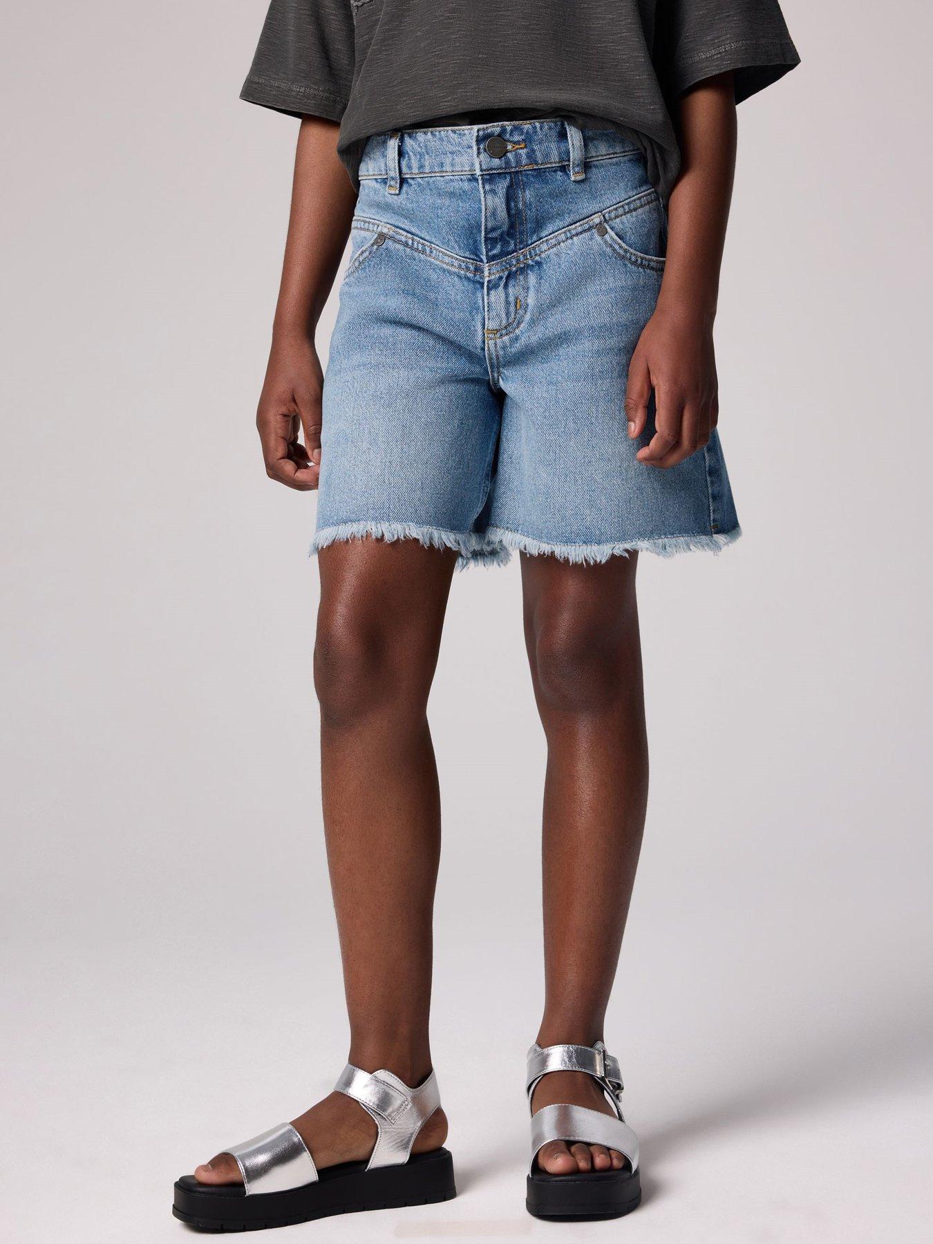 allsaints-all-saints-denim-shorts-blue