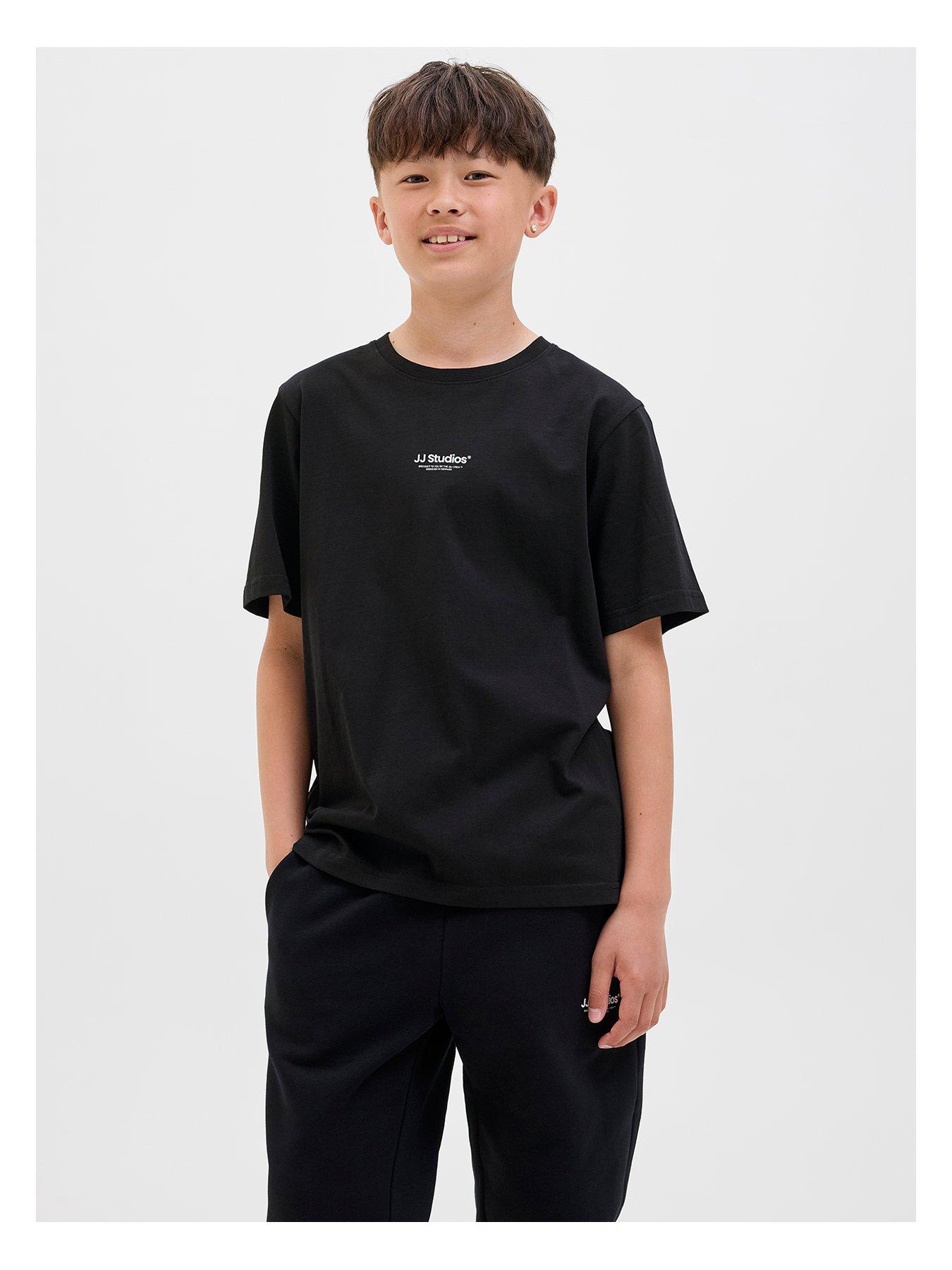 undefined Boys Soho Short Sleeve T-shirt - Black