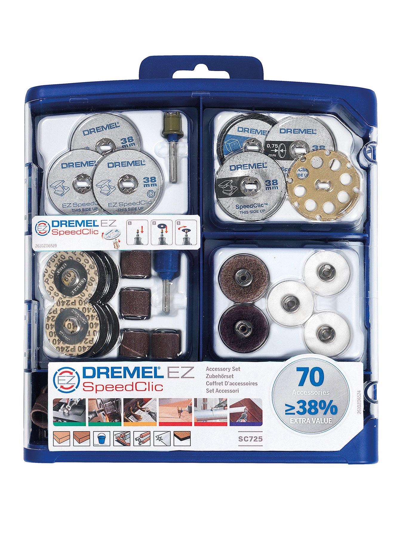 Image 1 of 3 of Dremel 70pc SpeedClic Accessory Set (SC725)
