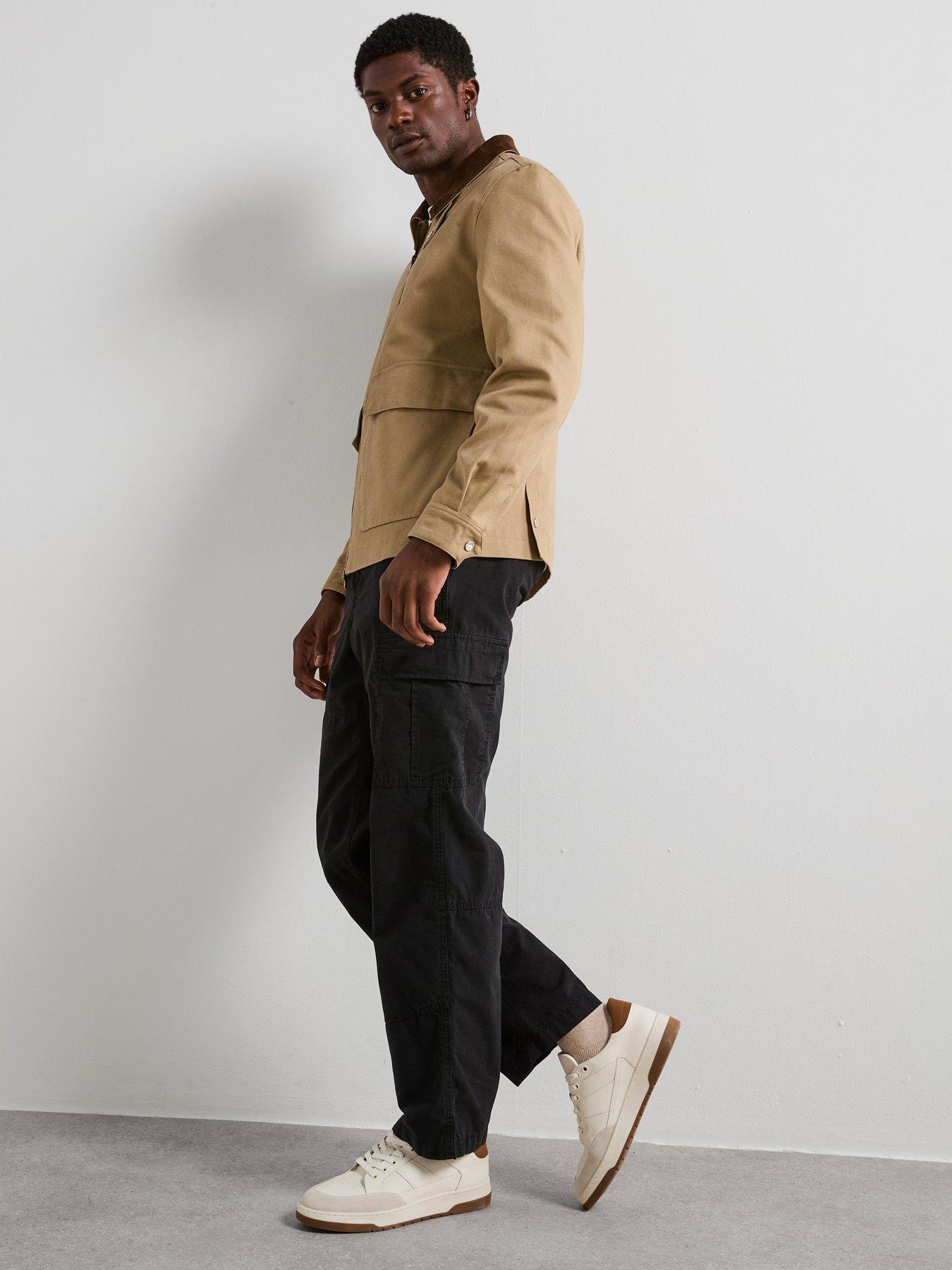 Image 5 of 7 of The Very Collection Canvas Workwear Jacket - Beige