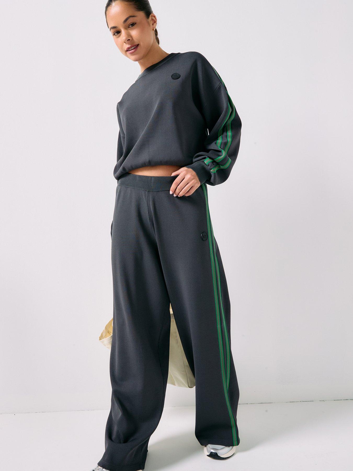 Image 5 of 5 of P.E Nation Womens Training Retreat Knit Pant - Grey