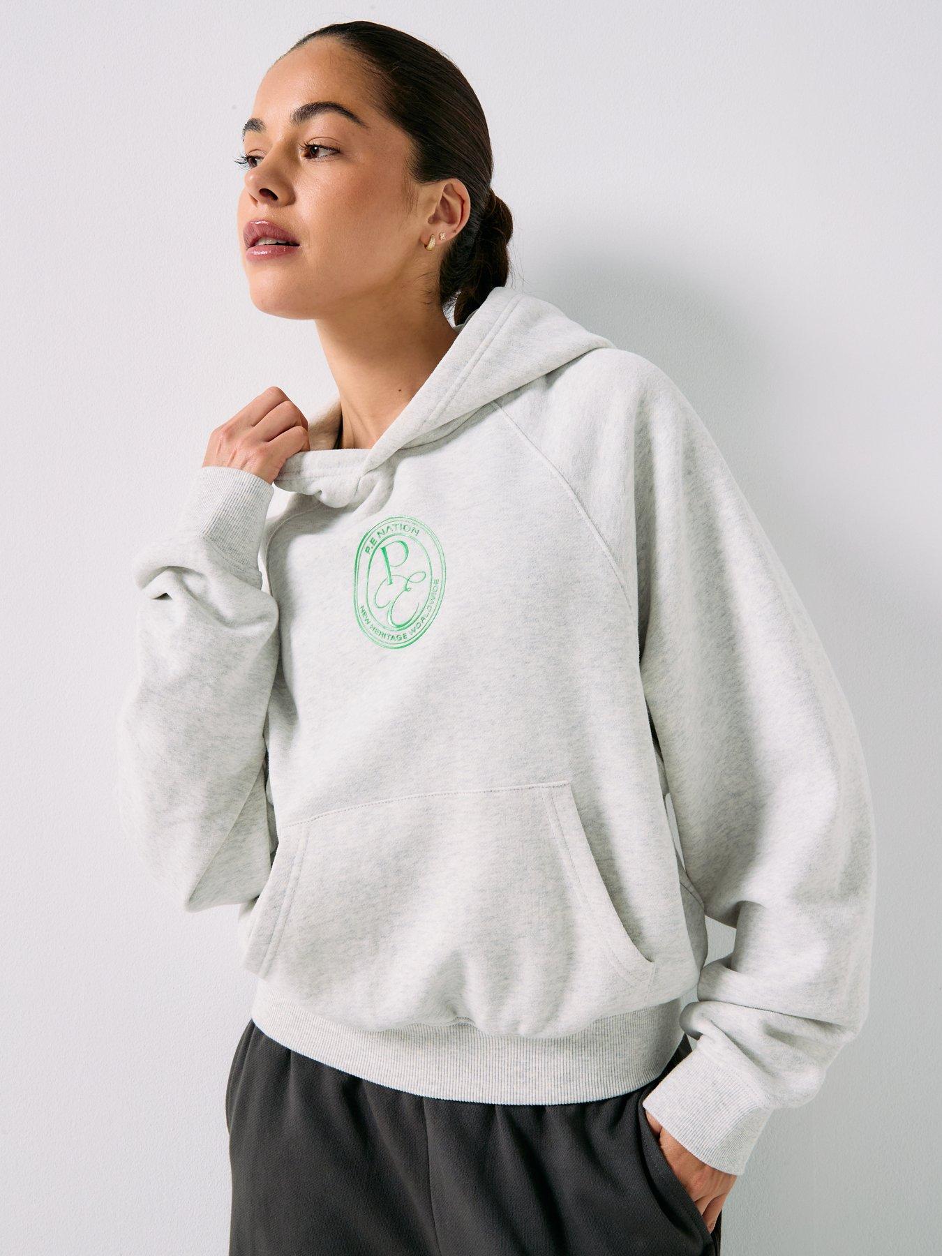 Image 5 of 5 of P.E Nation Womens Training Exposition  Hoodie - Grey