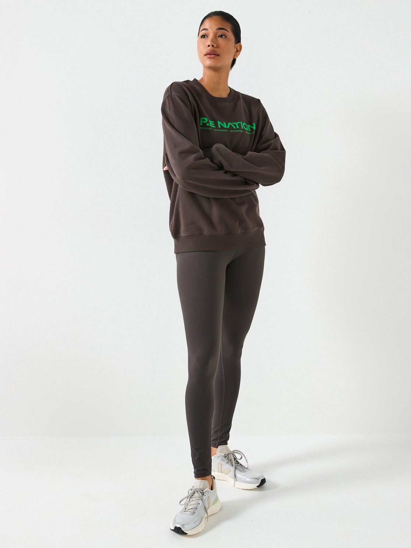 Image 3 of 6 of P.E Nation Womens Training Qualify Sweat - Grey