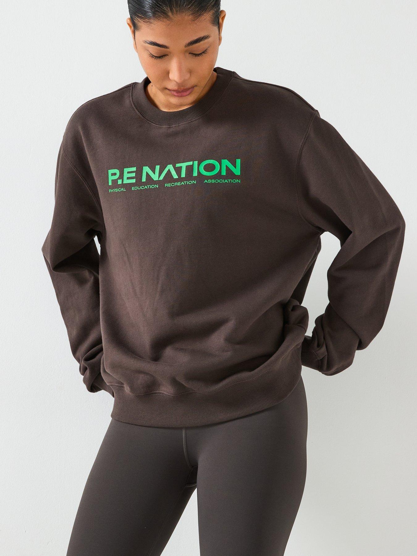 Image 5 of 6 of P.E Nation Womens Training Qualify Sweat - Grey