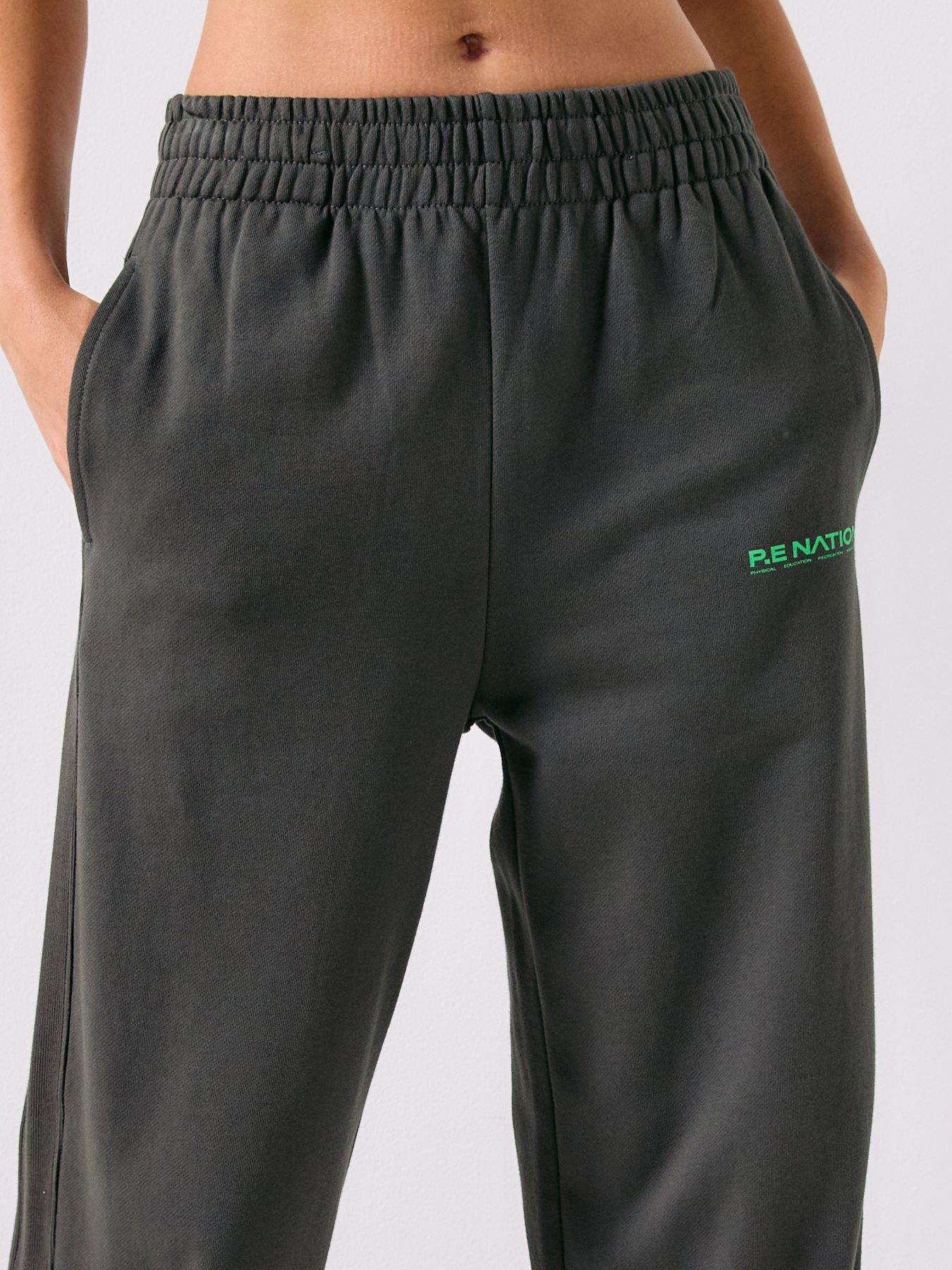 Image 6 of 6 of P.E Nation Womens Training Flashback Trackpant - Grey